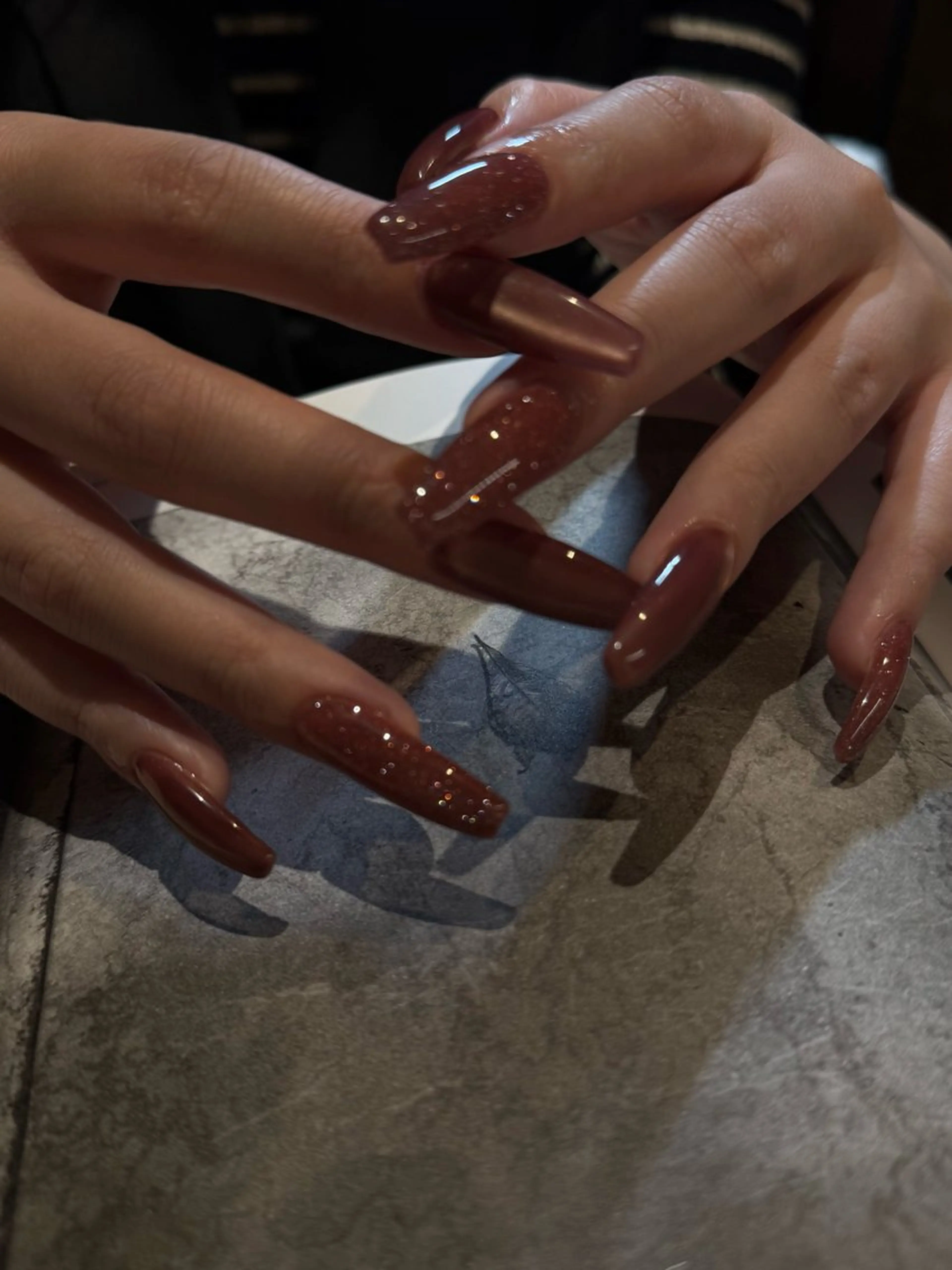 ネイル キラキラネイル Manon Yuiのネイルデザイン