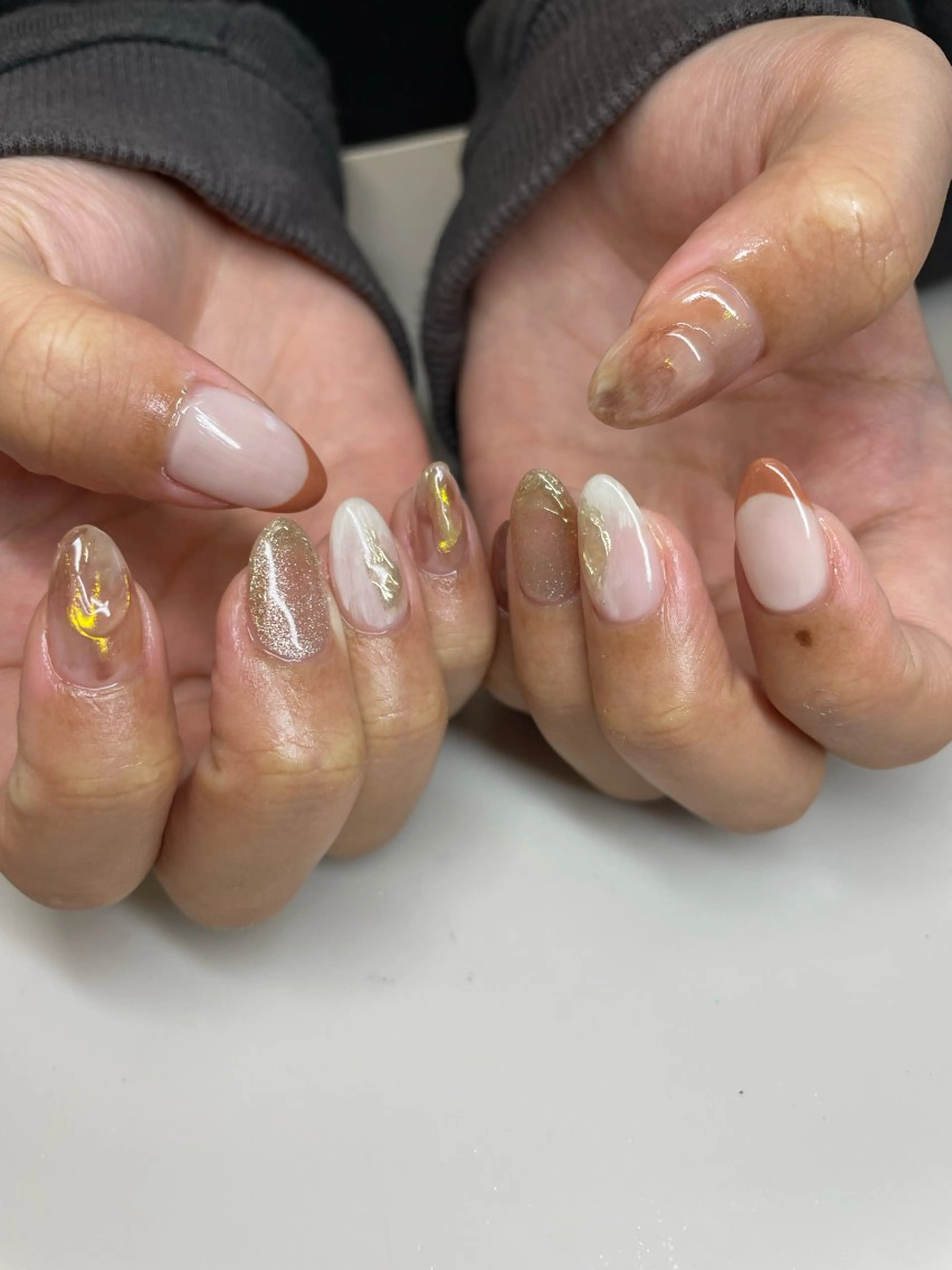 ネイル ハンドネイル Hisaka Mikiのネイルデザイン