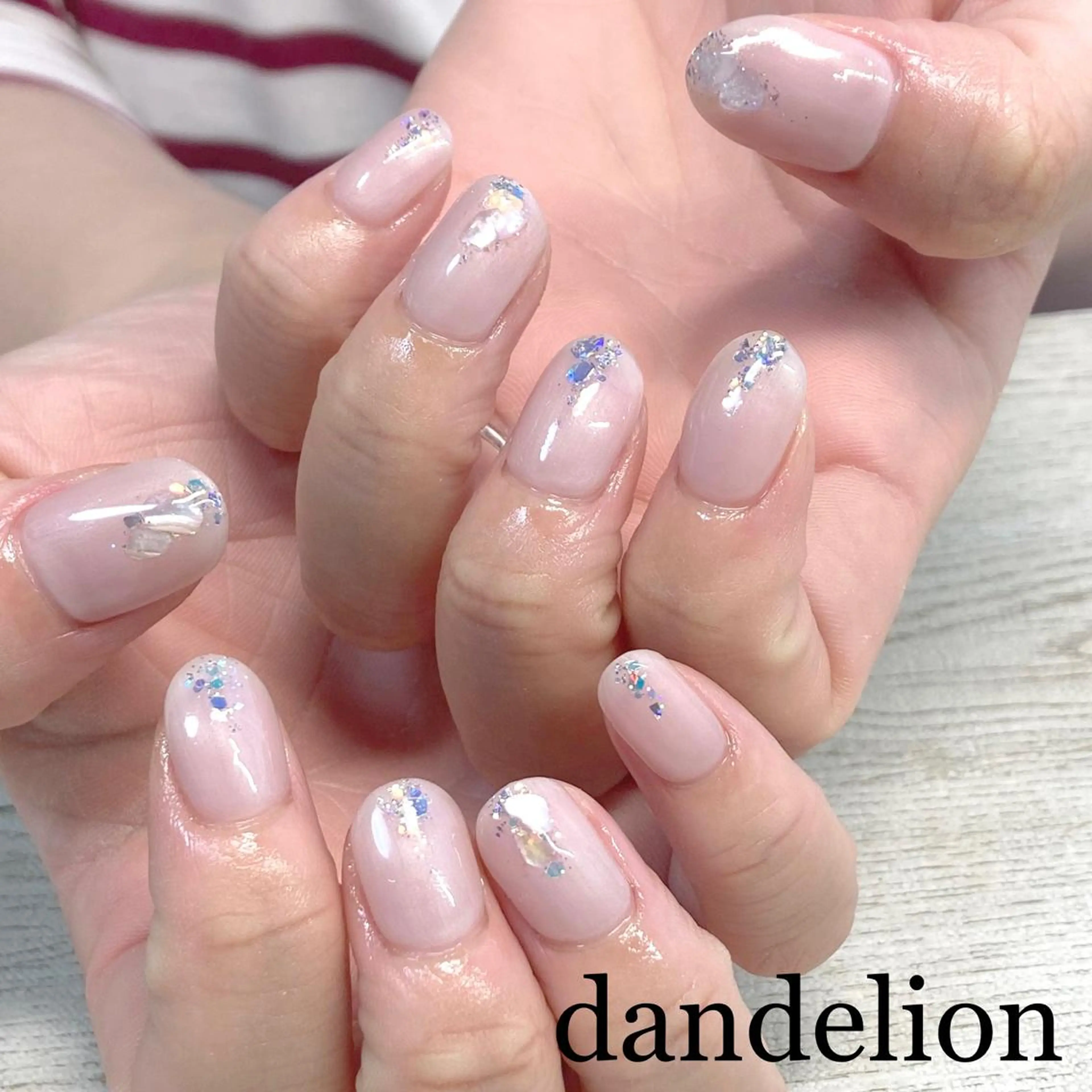 ネイル ハンドネイル ハンドケア dandelion ダンデライオンのネイルデザイン