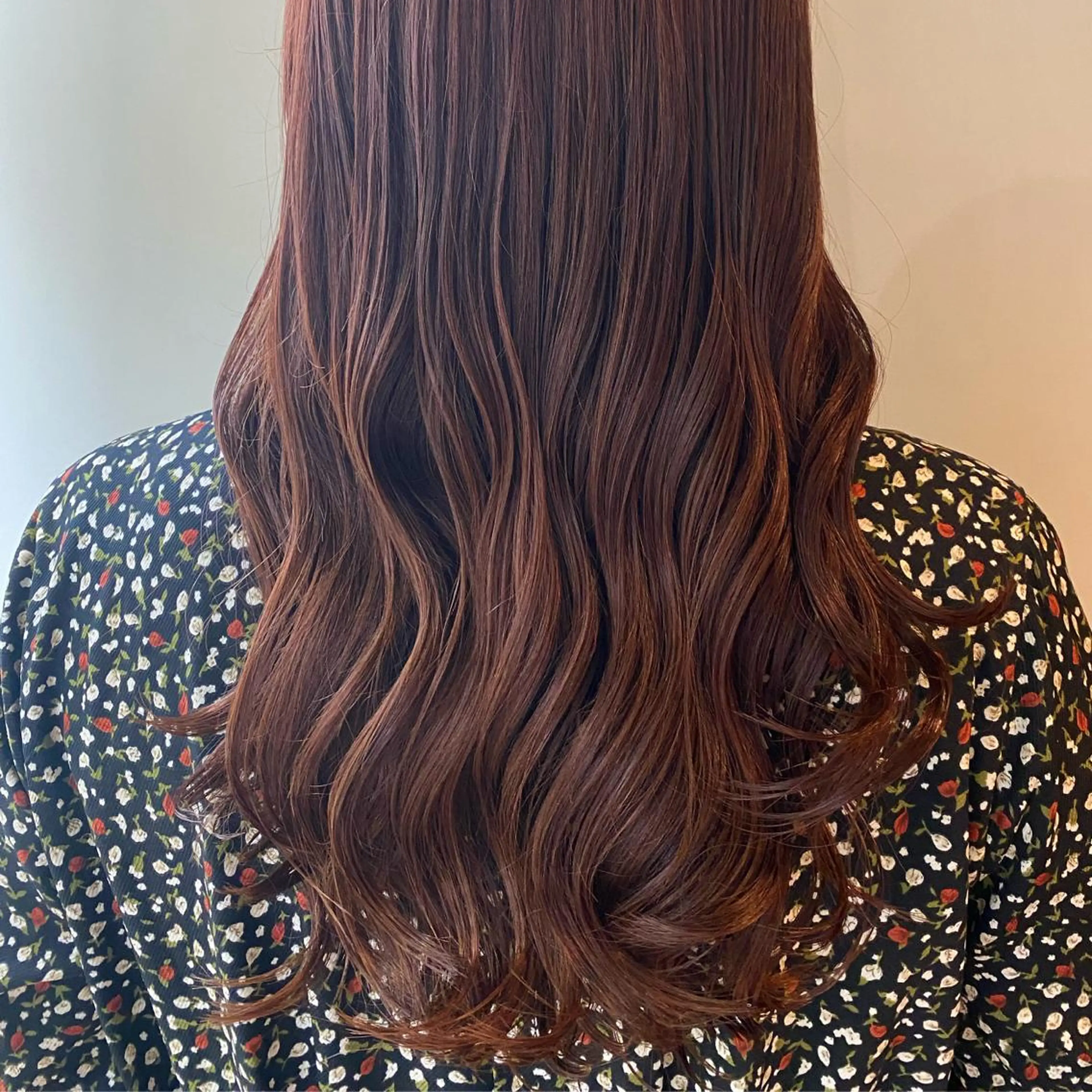 ロング カラー パーマ ヘアアレンジ ベージュカラー ブリーチ ブリーチなしカラー ピンクカラー ピンクベージュ 撮影モデル募集 🦋soemikaのヘアスタイル