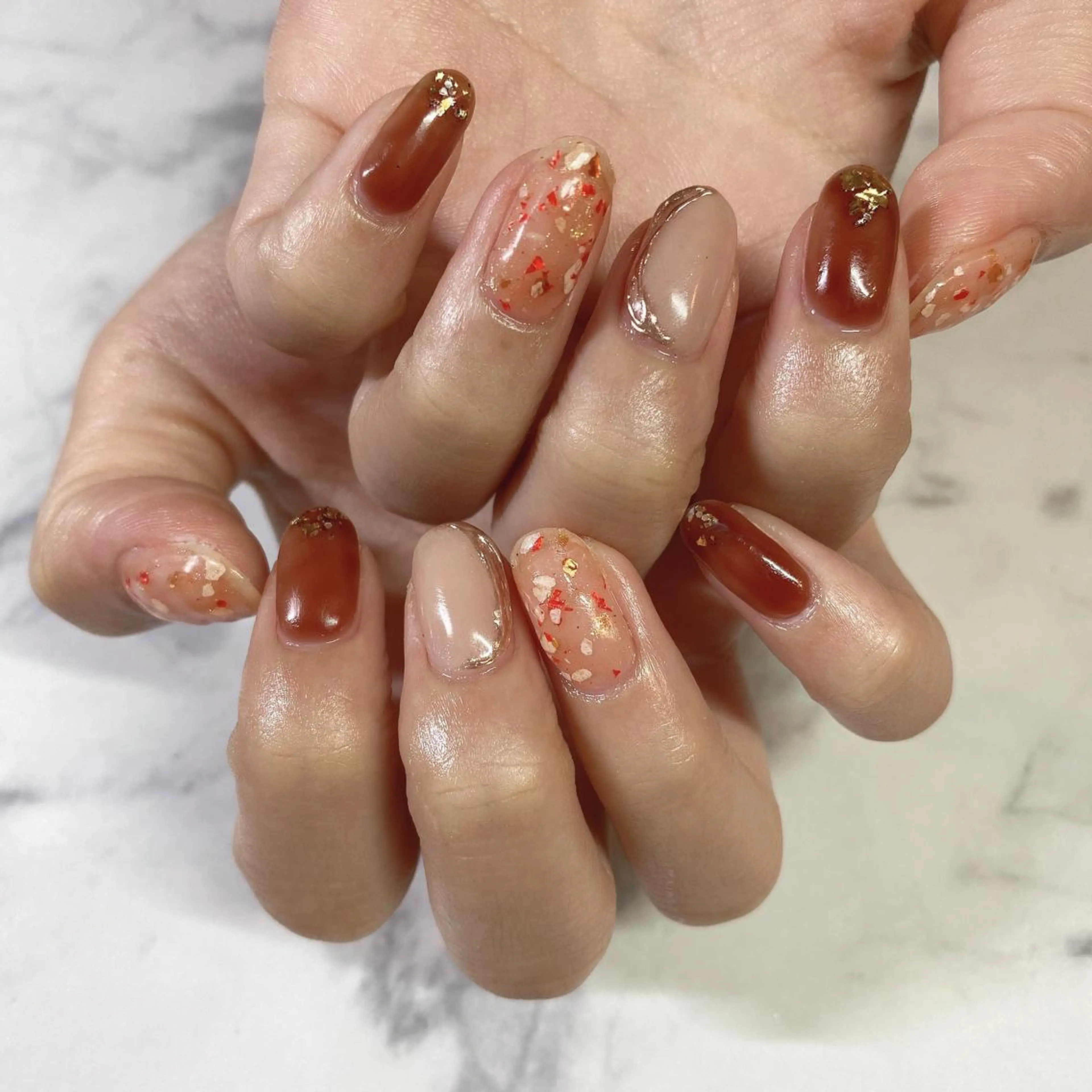 ネイル ハンドネイル ISHIHARA KANAのネイルデザイン