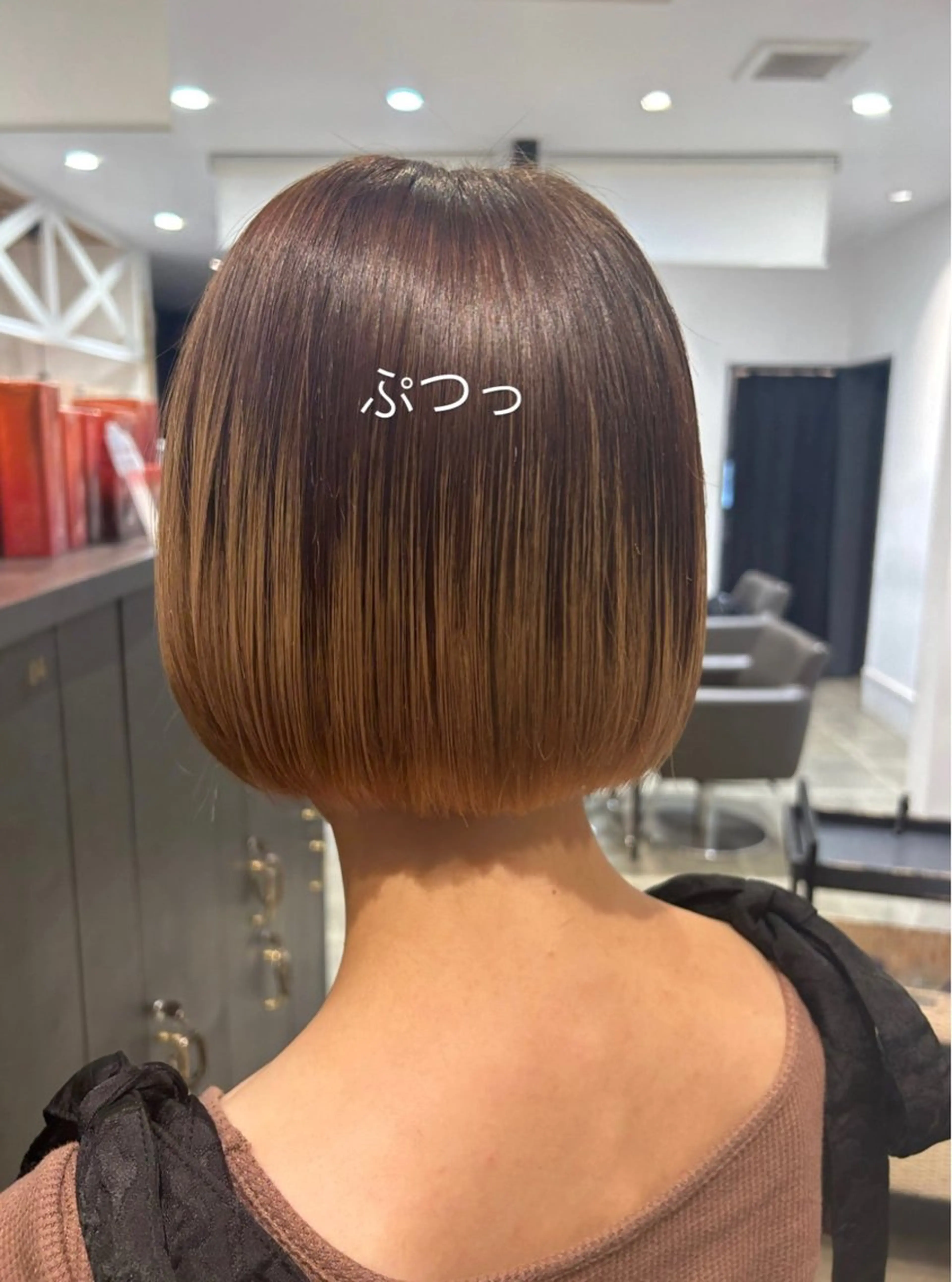 ショート ボブ 大槻 ハルカのヘアスタイル