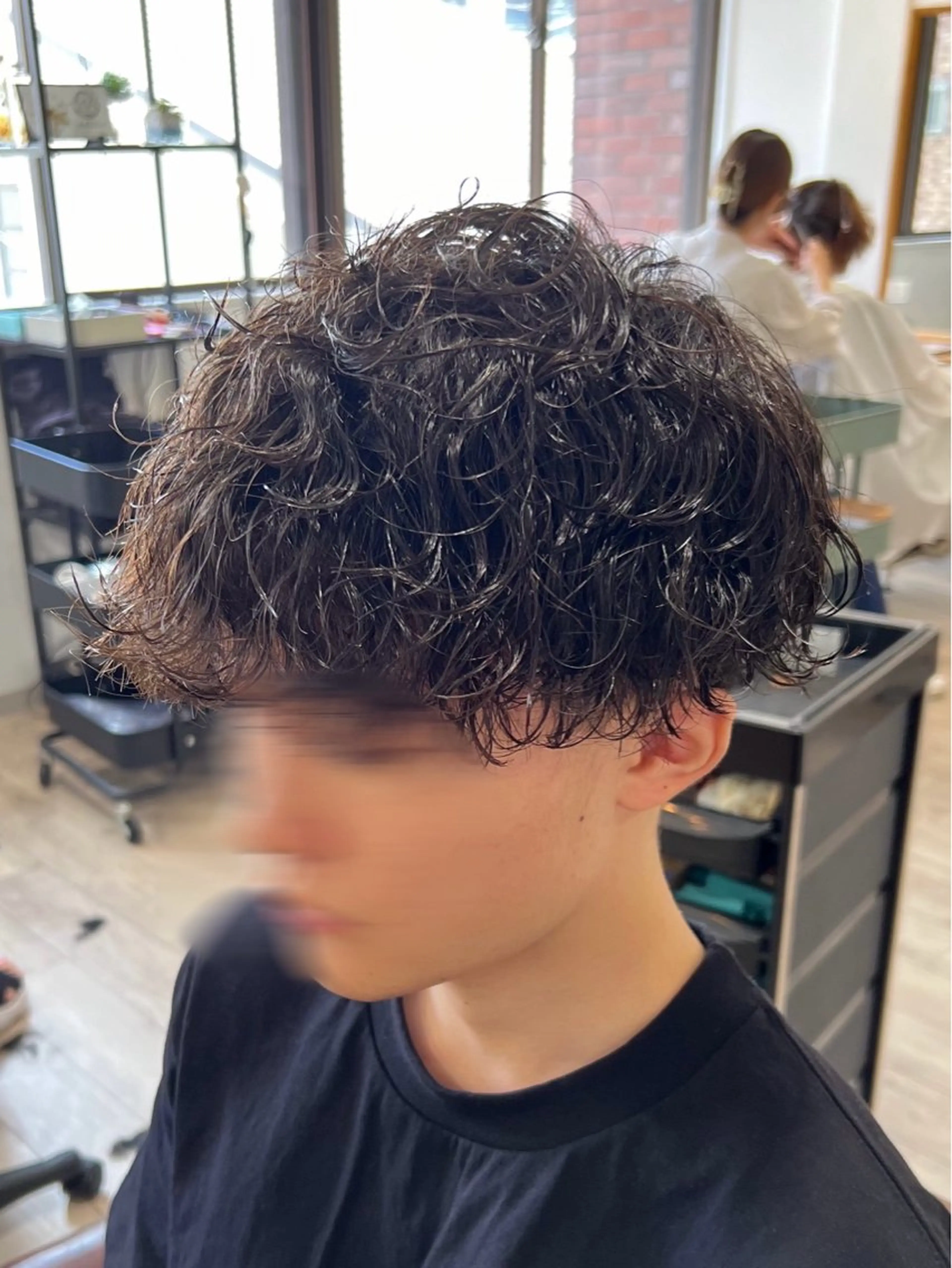 パーマ メンズ 中澤 衿葉のヘアスタイル