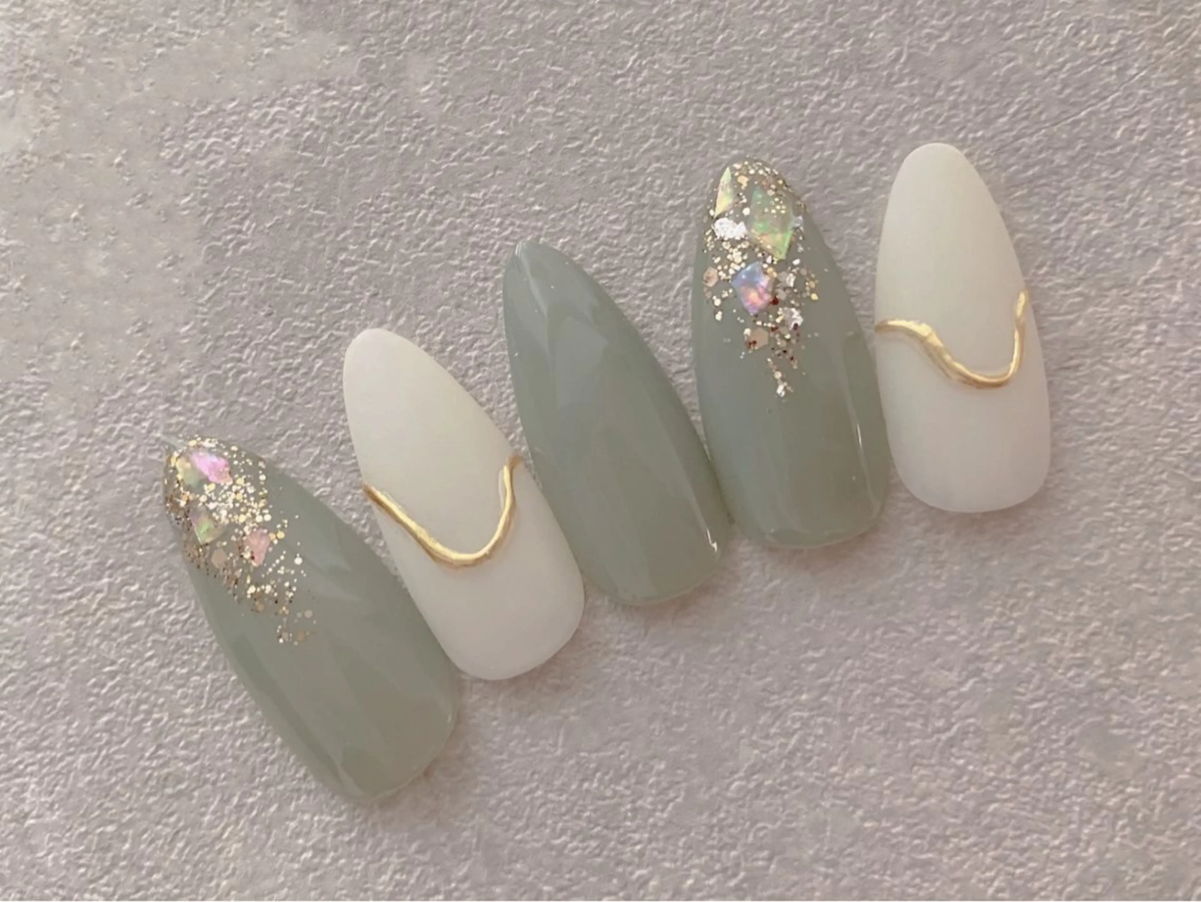 ネイル ハンドネイル OCEAN nail パラジェル　取扱い店のネイルデザイン