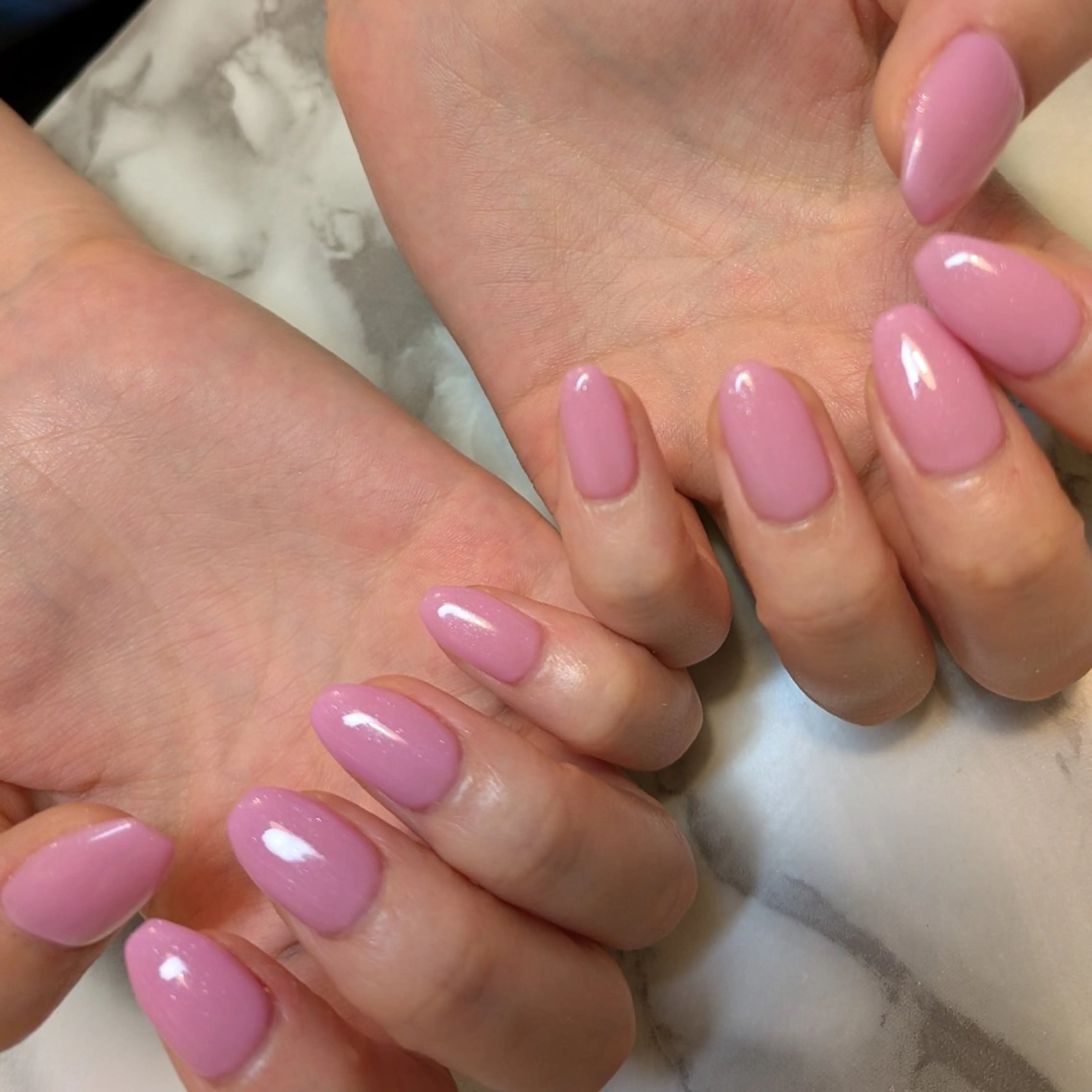 ネイル ワンカラーネイル ジェヌインネイル 河内のネイルデザイン