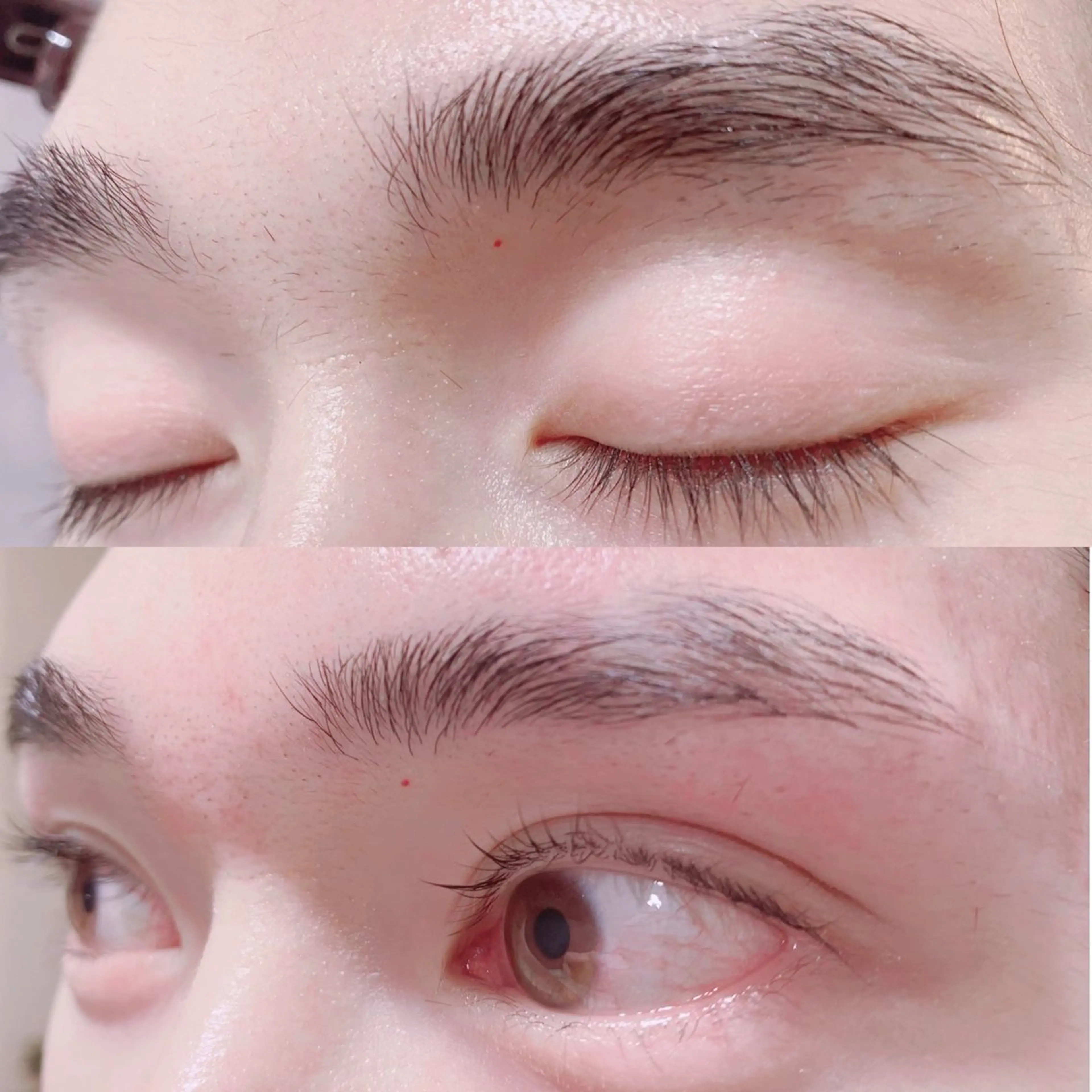 アイブロウ メンズアイブロウ 眉毛ワックス脱毛 ヘアサロン気流 eyelash&nail所属・kiryu eyelashのマツエク・マツパデザイン