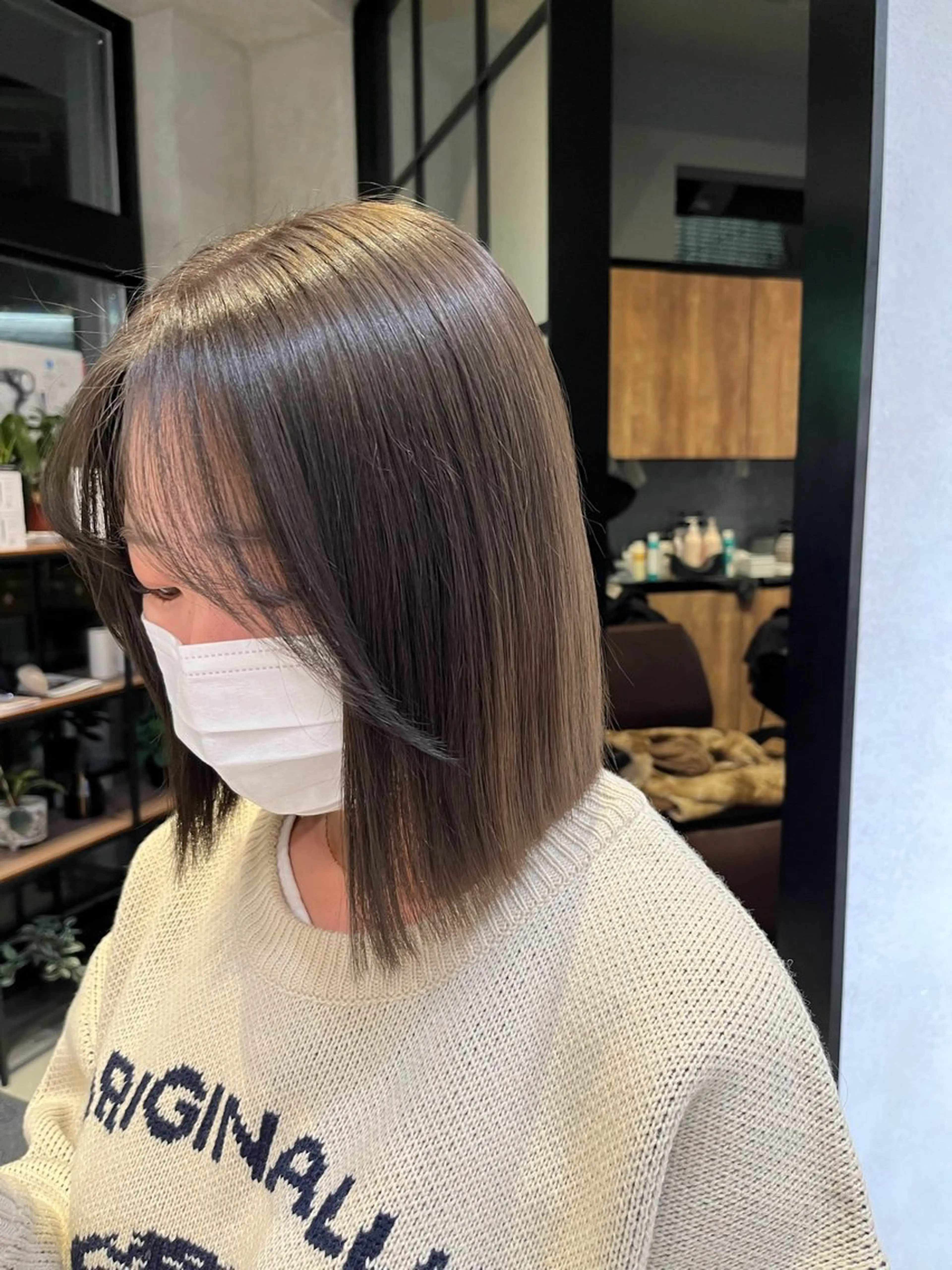 ミディアム カラー yuuri🎀/大宮 /韓国ヘア/レイヤーのヘアスタイル