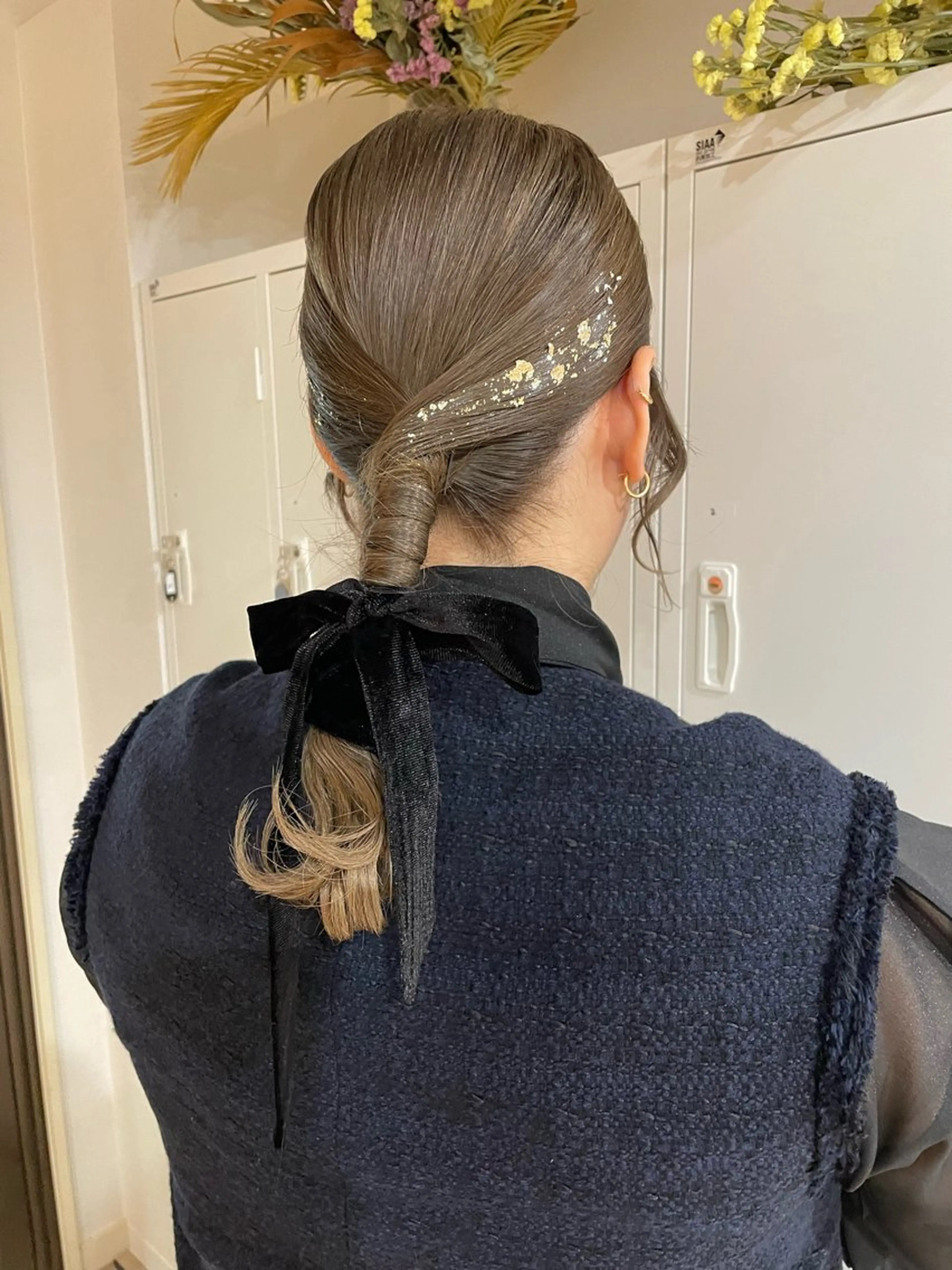 ミディアム 透明感ベージュカラー yumekaのヘアスタイル