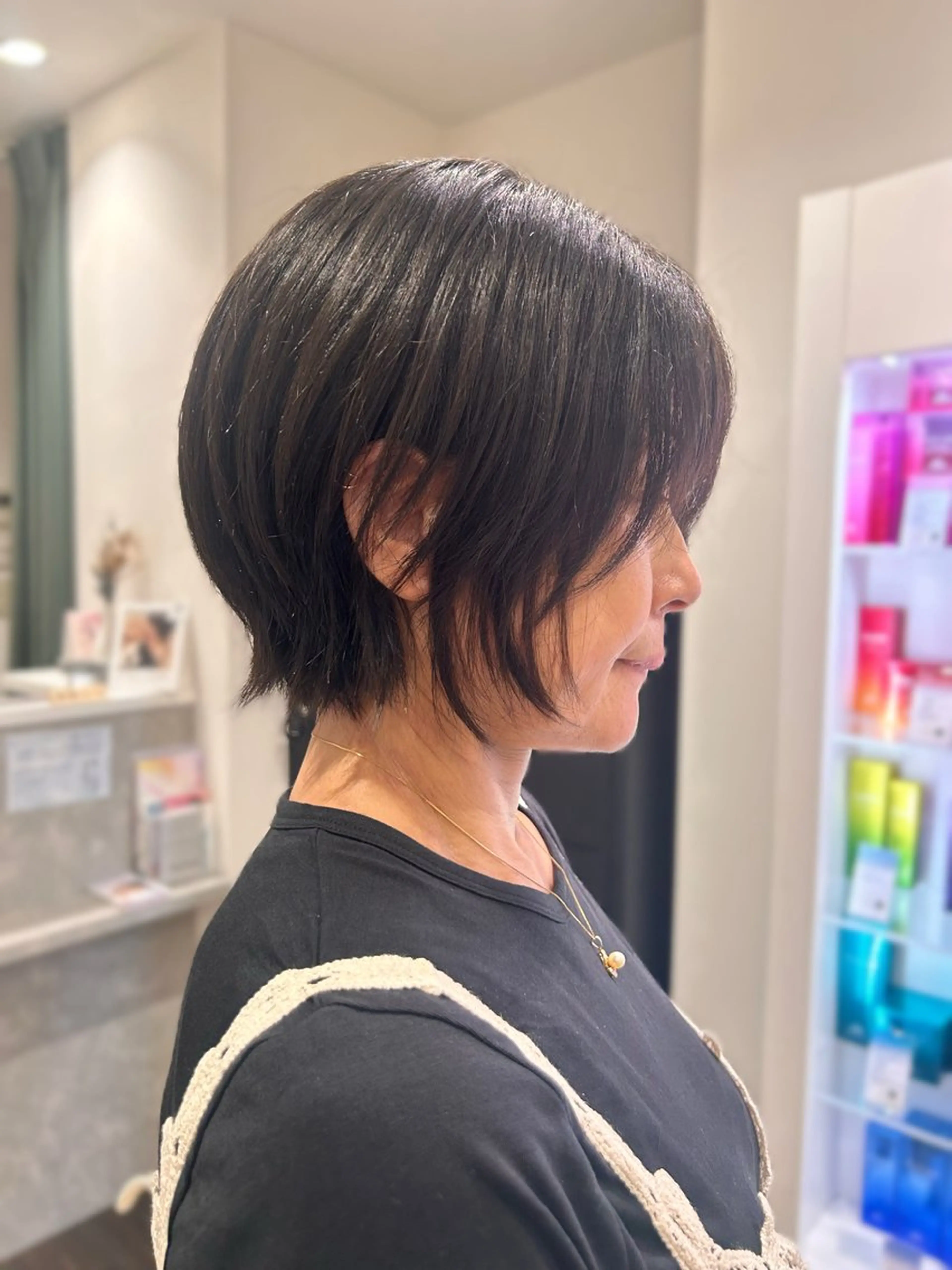 ショート 🤎オリーブカラー× パーマ特化💫森口のヘアスタイル