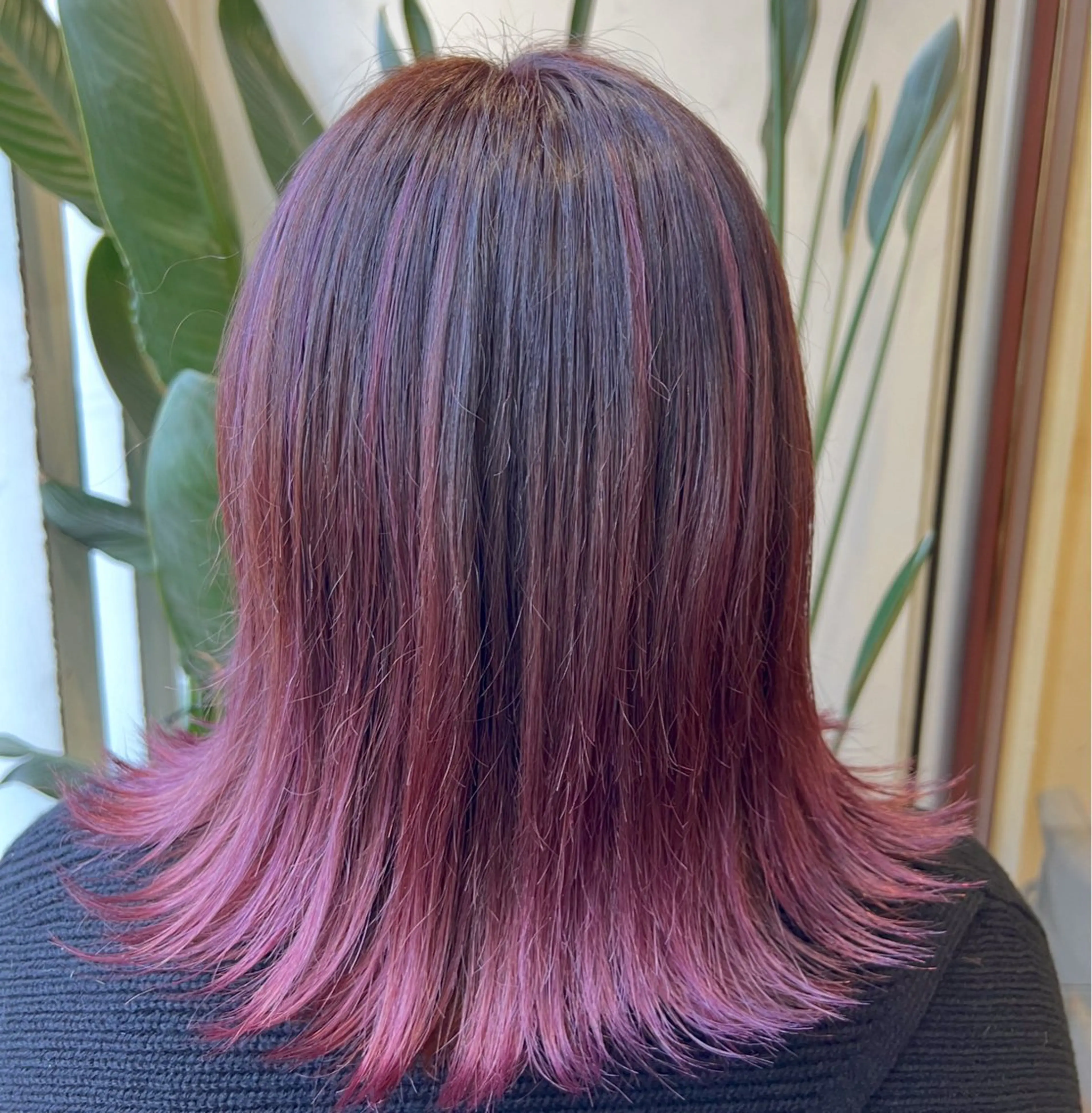 ミディアム カラー ブリーチカラー🦖 岡部木乃夏のヘアスタイル