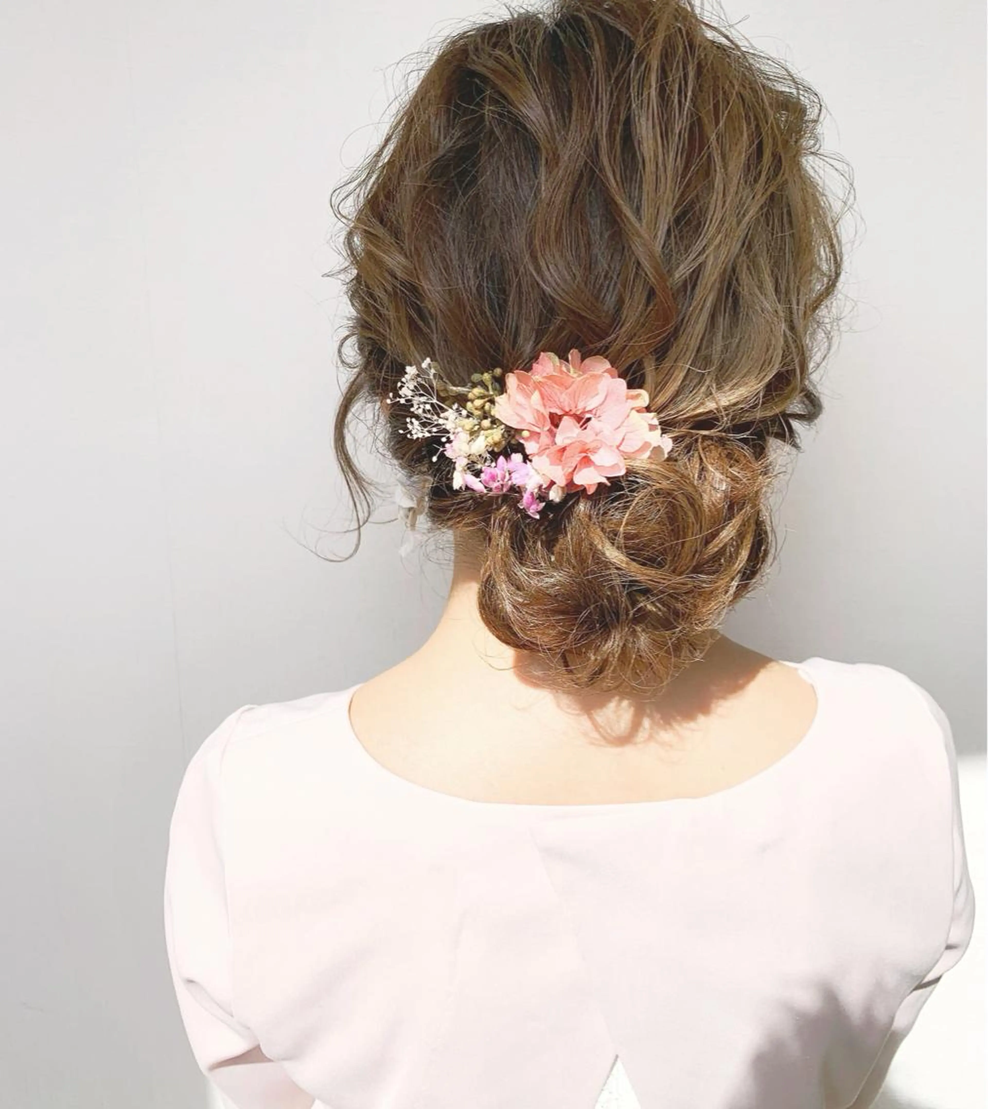 【およばれヘアアレンジ】の写真