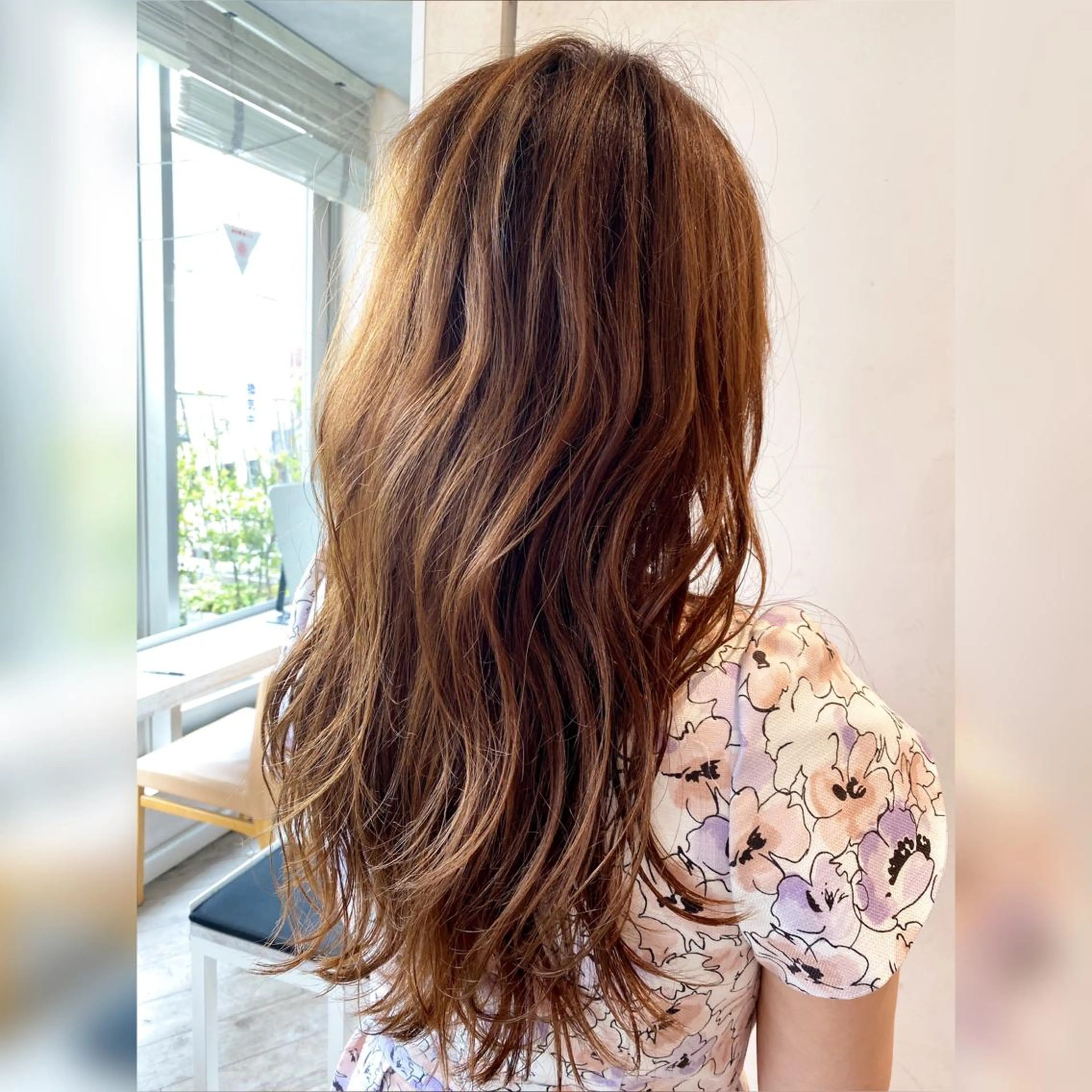 ロング 顔まわりカット🌟 くびれヘア/寺門遥輝のヘアスタイル