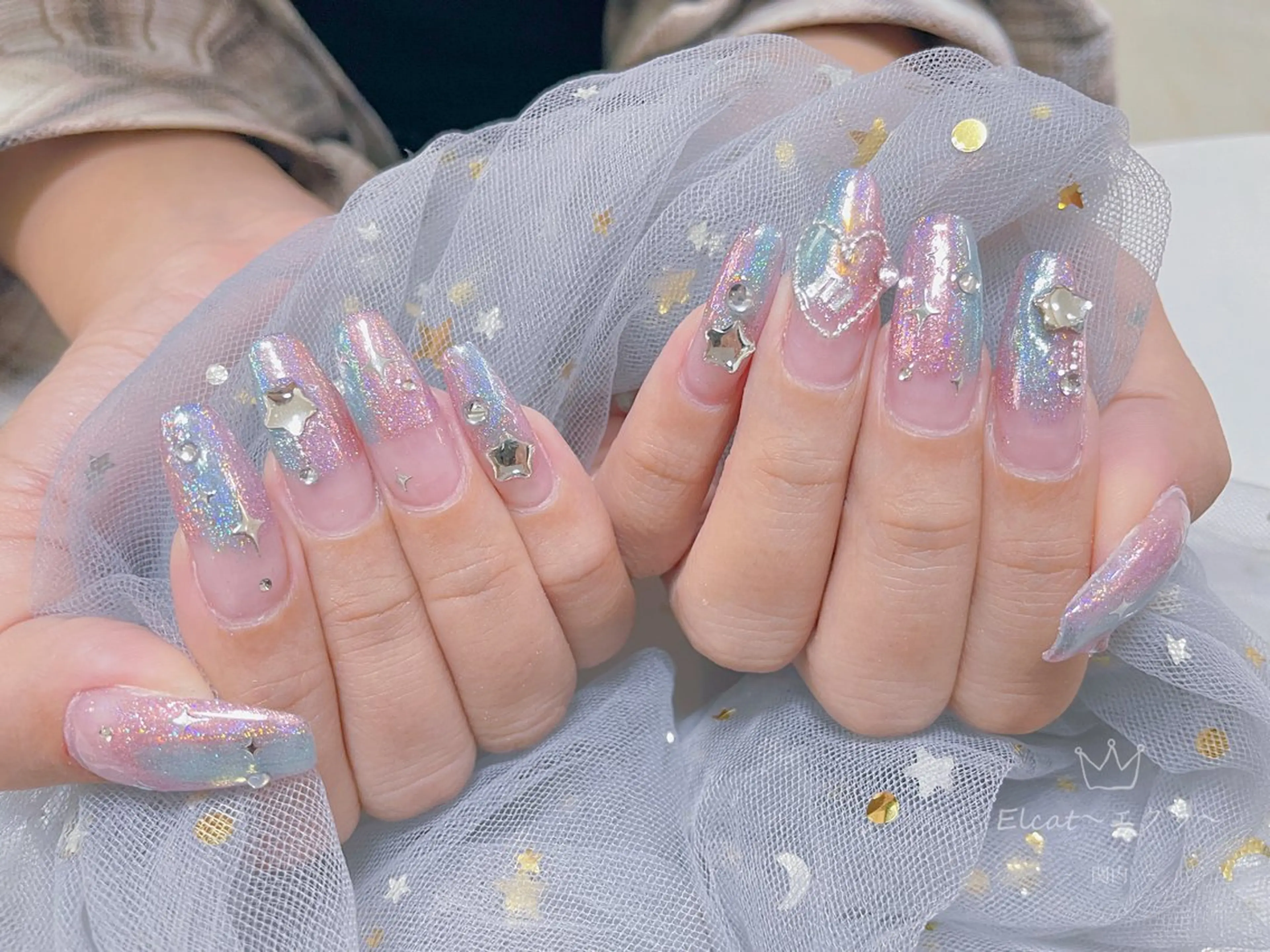 ネイル ハンドネイル ネイルサロンエクラ 🫧Shizukaのネイルデザイン