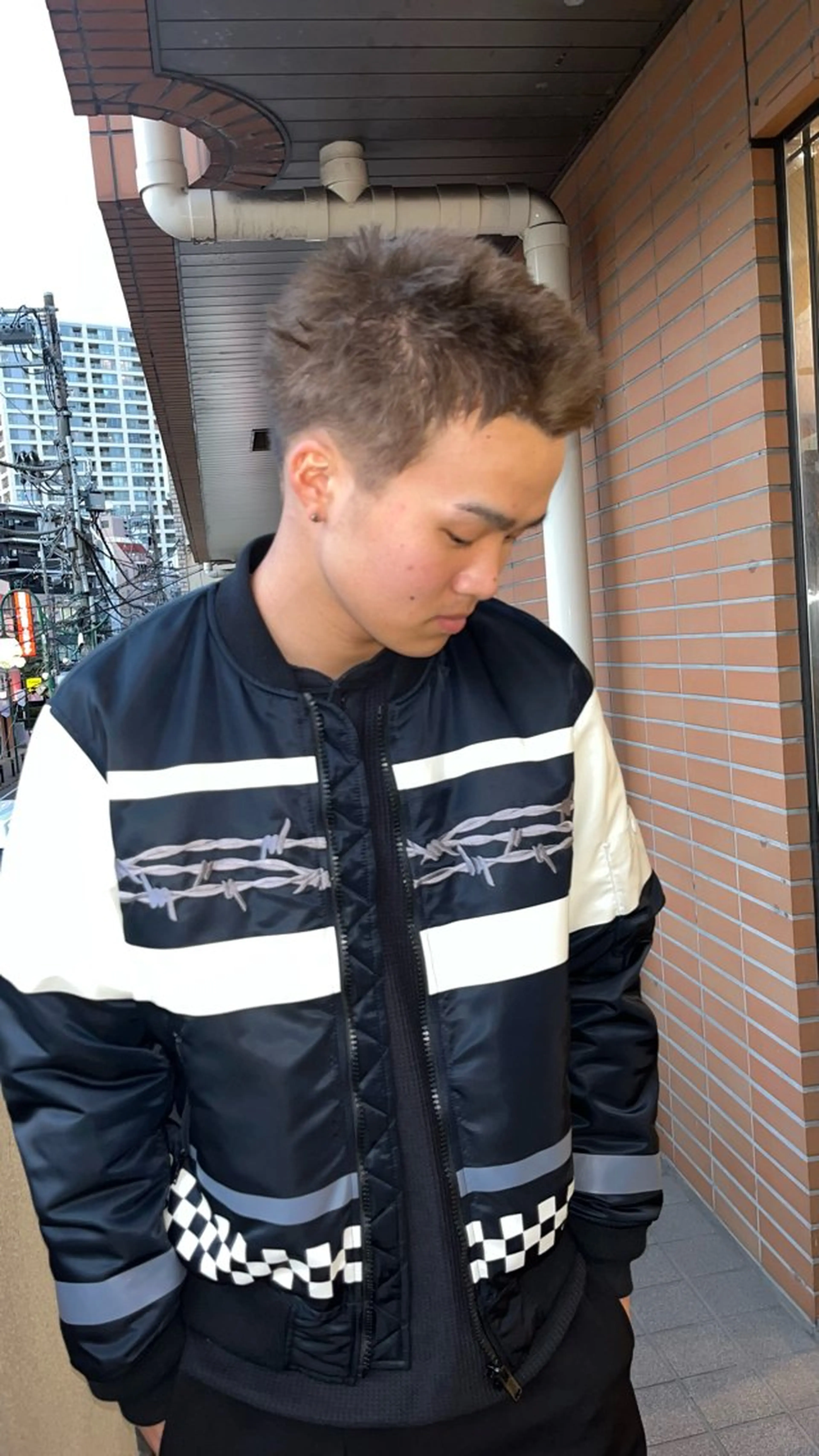 メンズ スパイキーショート bococa / マナカのヘアスタイル