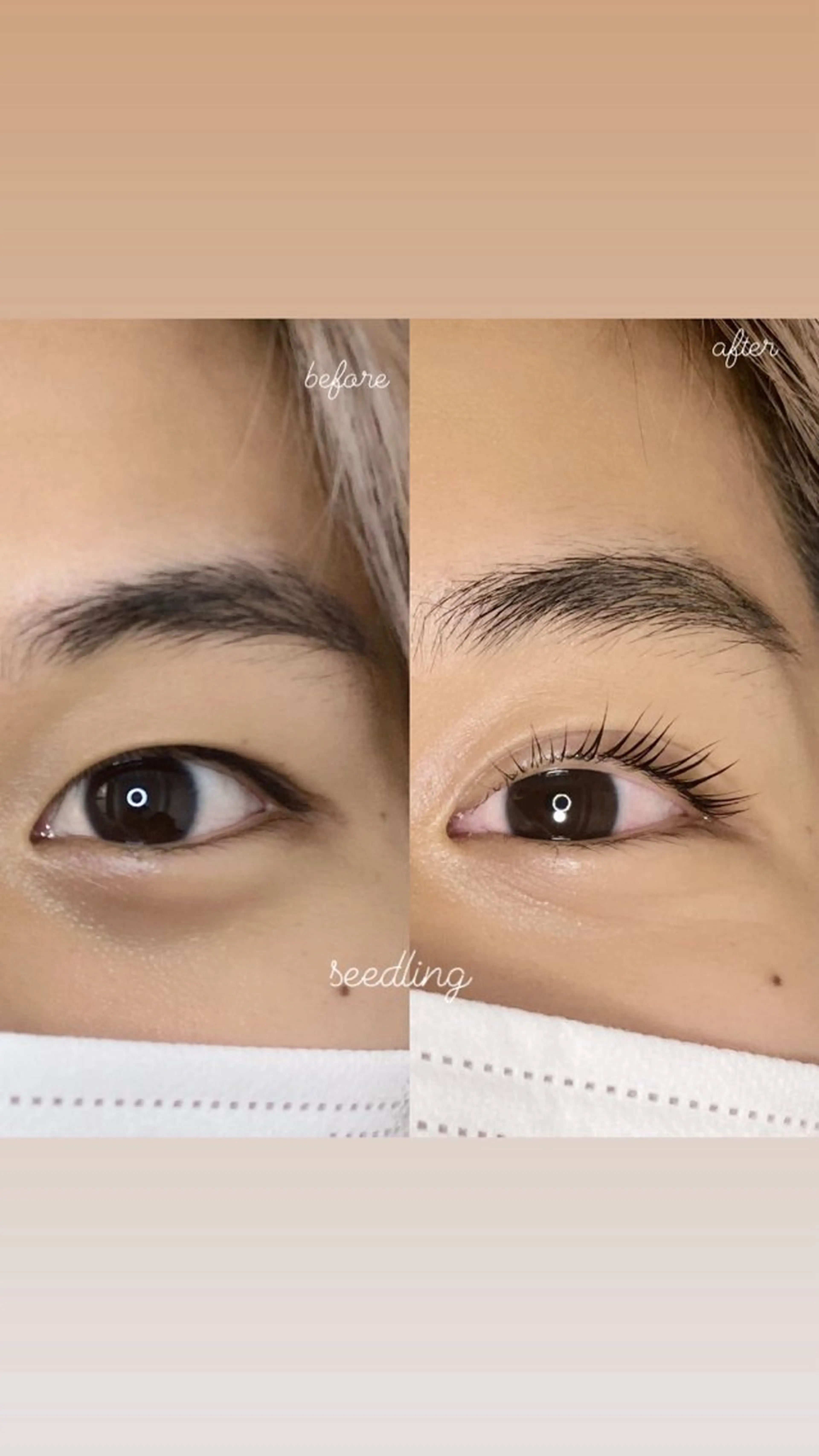 メンズ マツエク・マツパ メンズパーマ まつげパーマ シードリン 府内店 杉田のマツエク・マツパデザイン