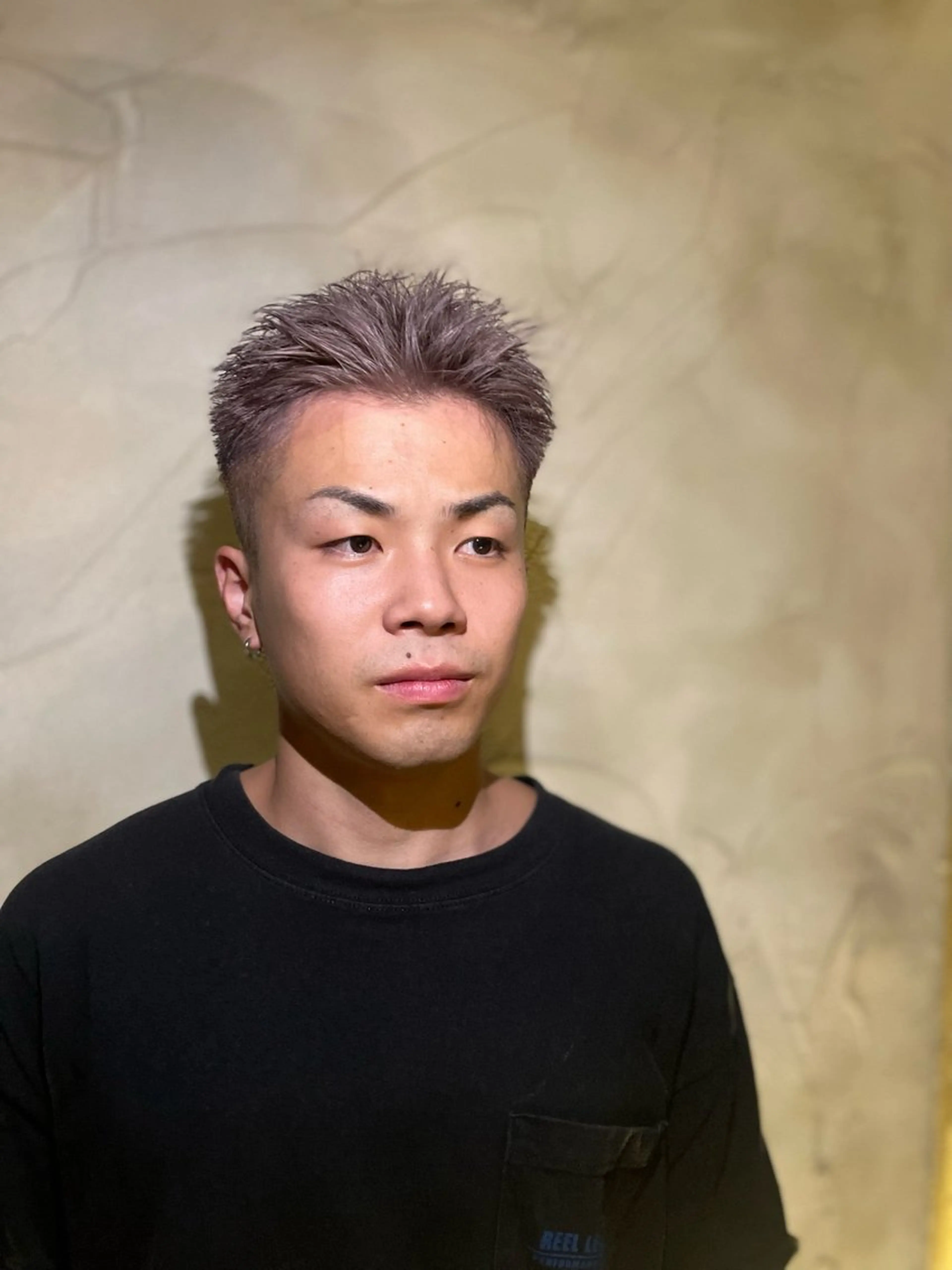 ショート カラー メンズ ヘアカラー 高崎/メンズ /ブリーチ/齋藤充呂のヘアスタイル