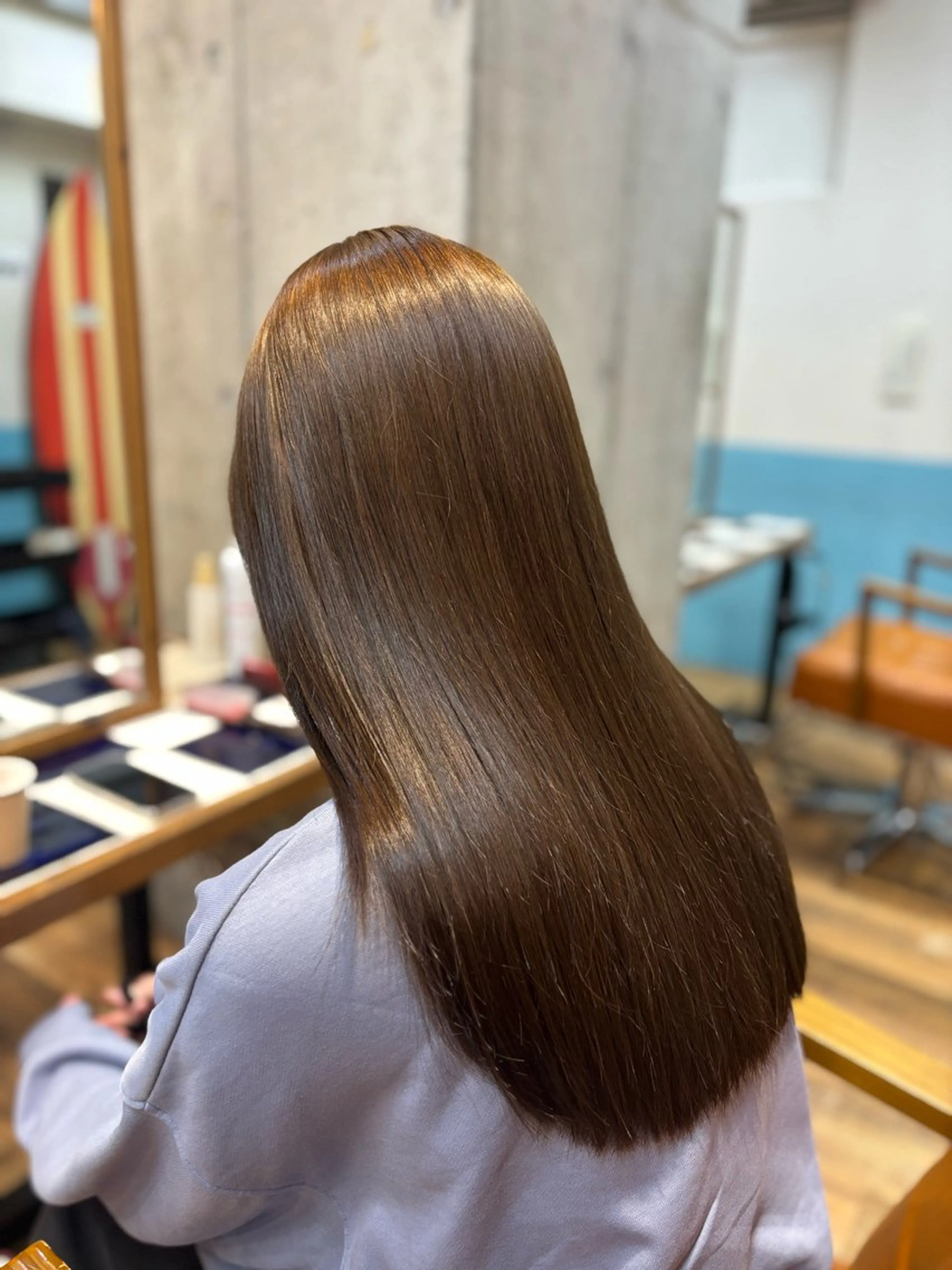 セミロング ヘアカラー 横浜/うる艶/透明感 KOTOMI🎀🤍のヘアスタイル