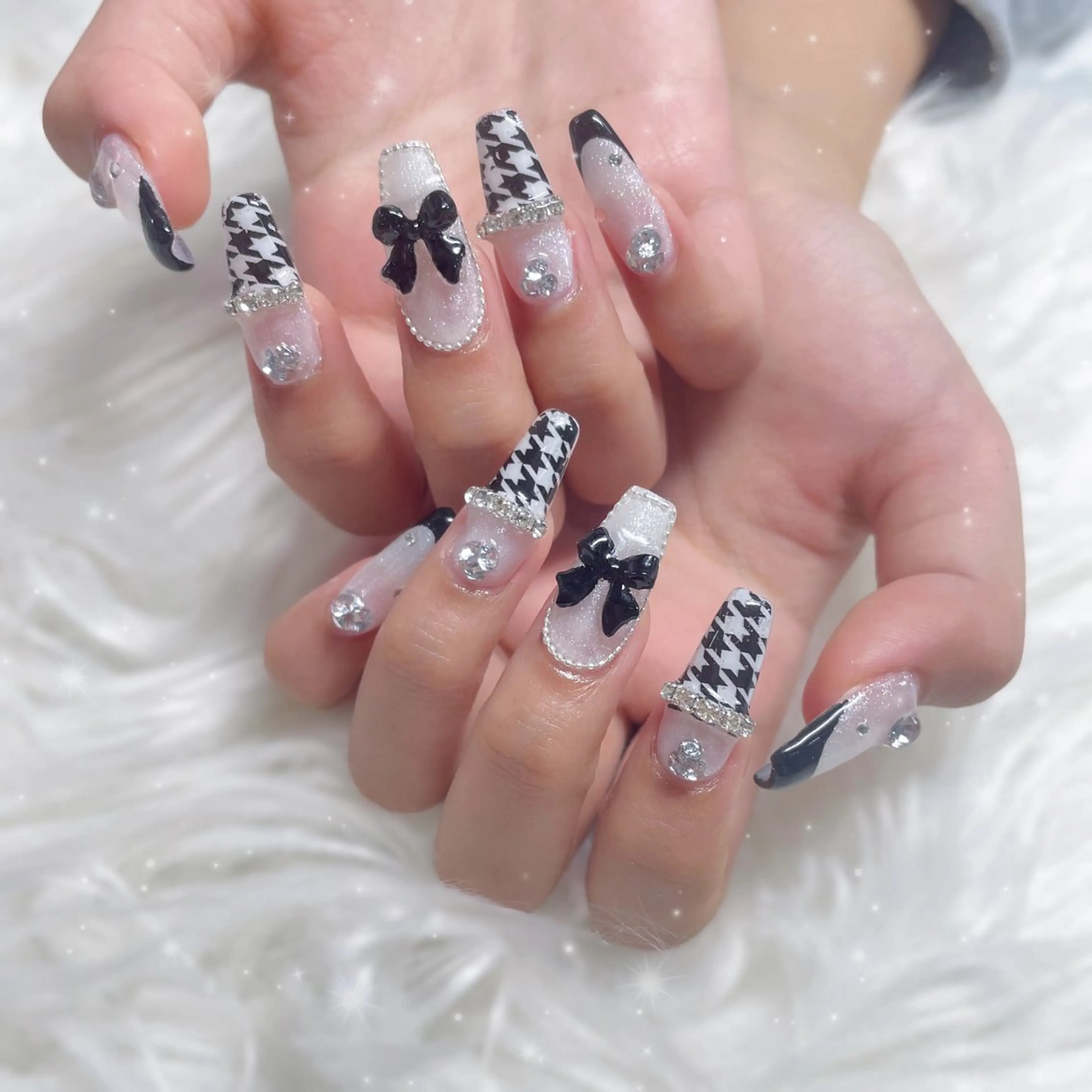 ネイル リボン 💕WOLTOKYO 池袋💕maiのネイルデザイン