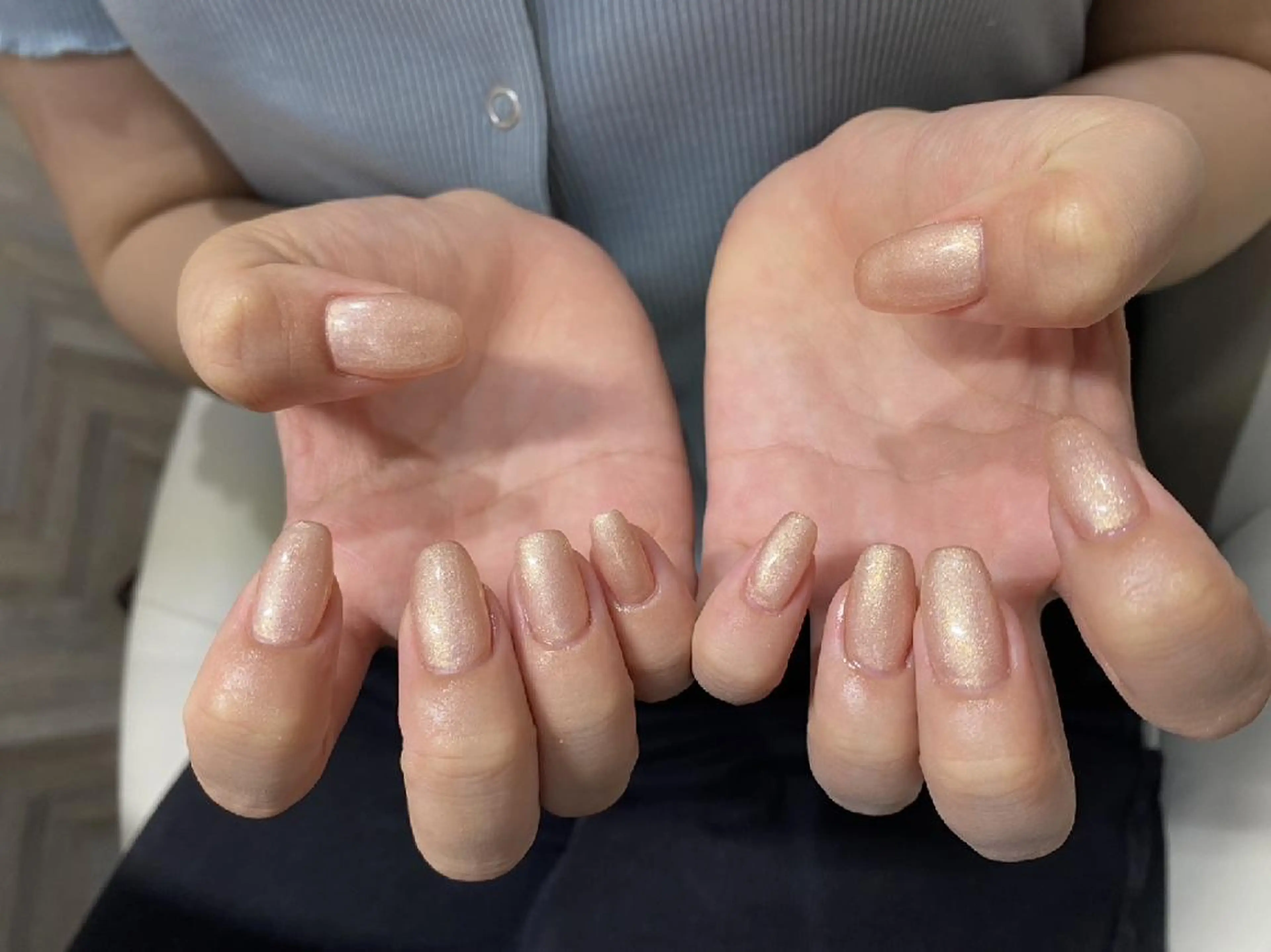 ネイル ジェルネイル ワンカラーネイル パラジェル ハンドネイル Miss:R  中津店 所属・稲岡 麻里亜のネイルデザイン