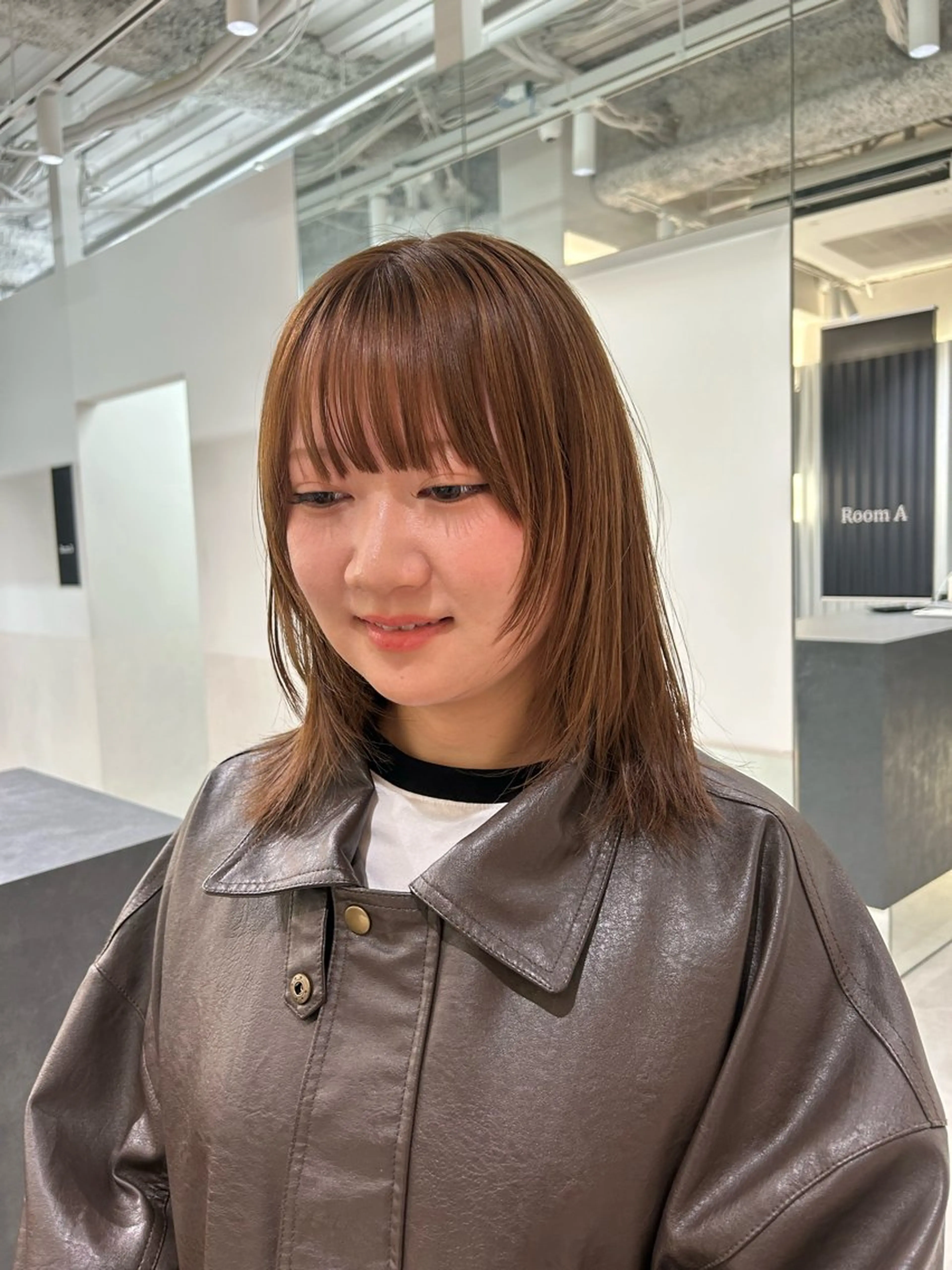 ミディアム カラー 🤍垢抜け♡透明感 カラーmoeka🤍のヘアスタイル