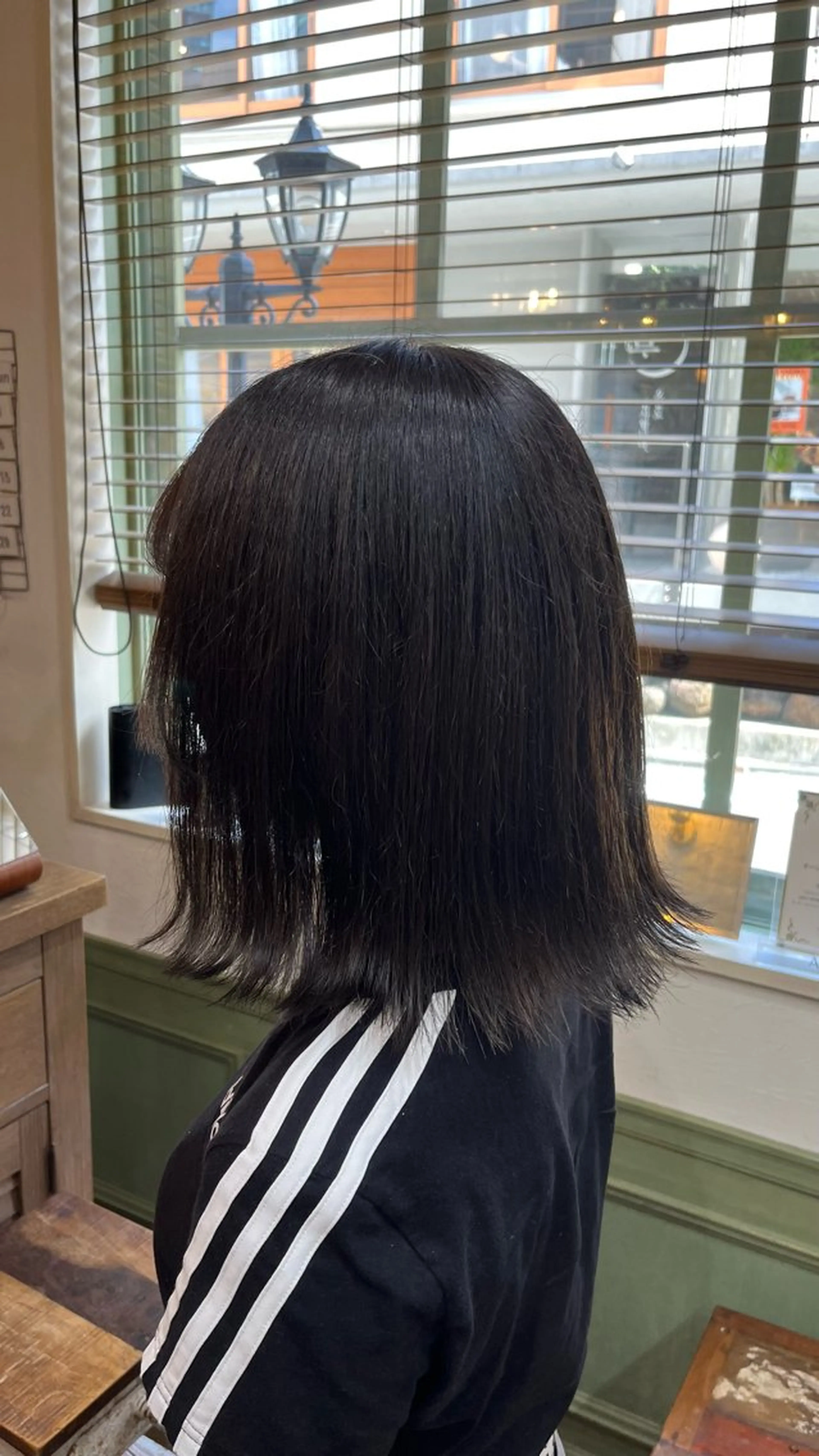 ミディアム カラー 黒髪 透明感カラー 透明感カラー🫧 nanamiのヘアスタイル