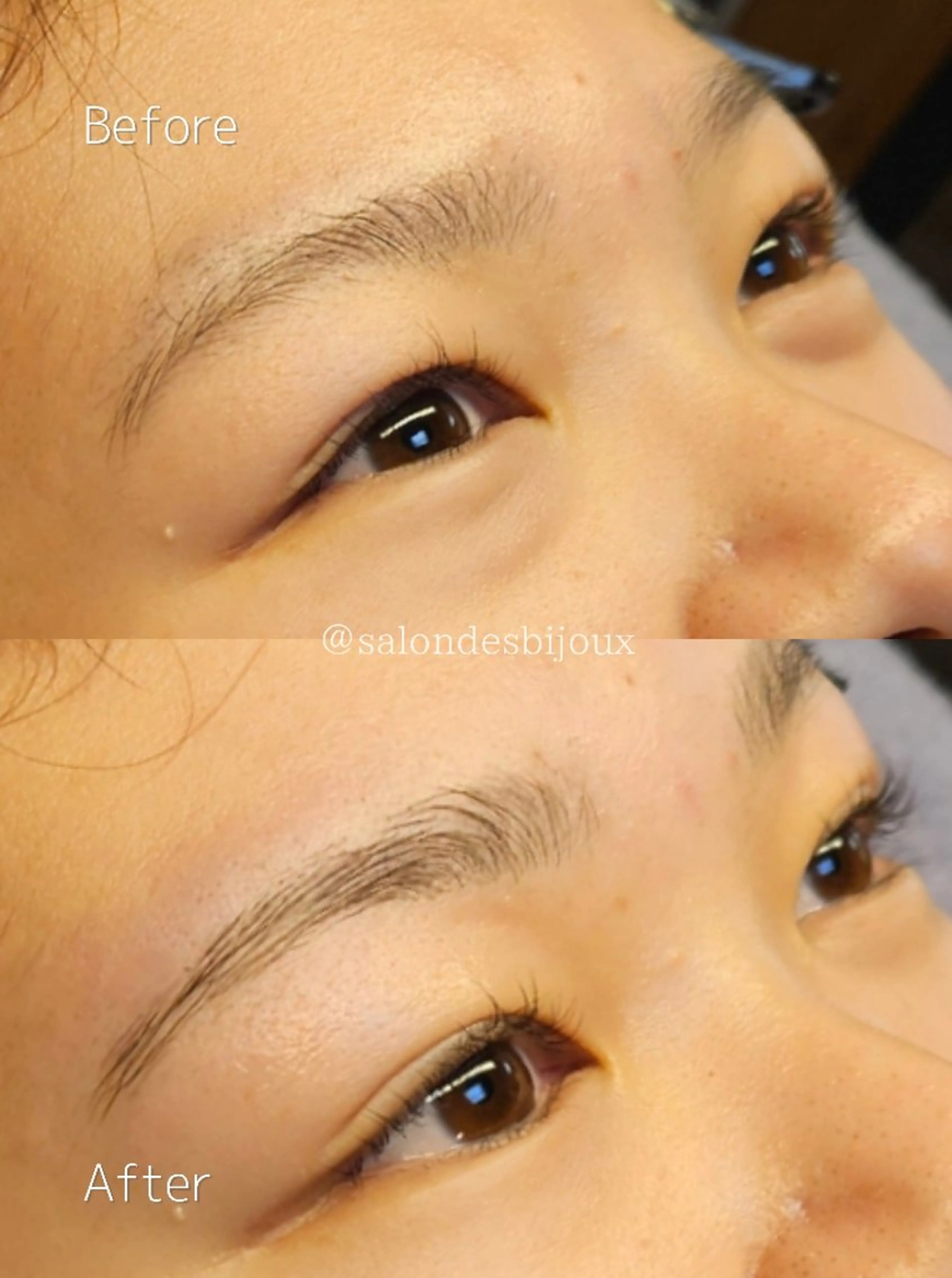 アイブロウ ハリウッドブロウリフト 眉毛ワックス脱毛 ワックス脱毛 その他(アイブロウ) サロンドビジュー 齊藤まさみの眉毛・アイブロウイメージ