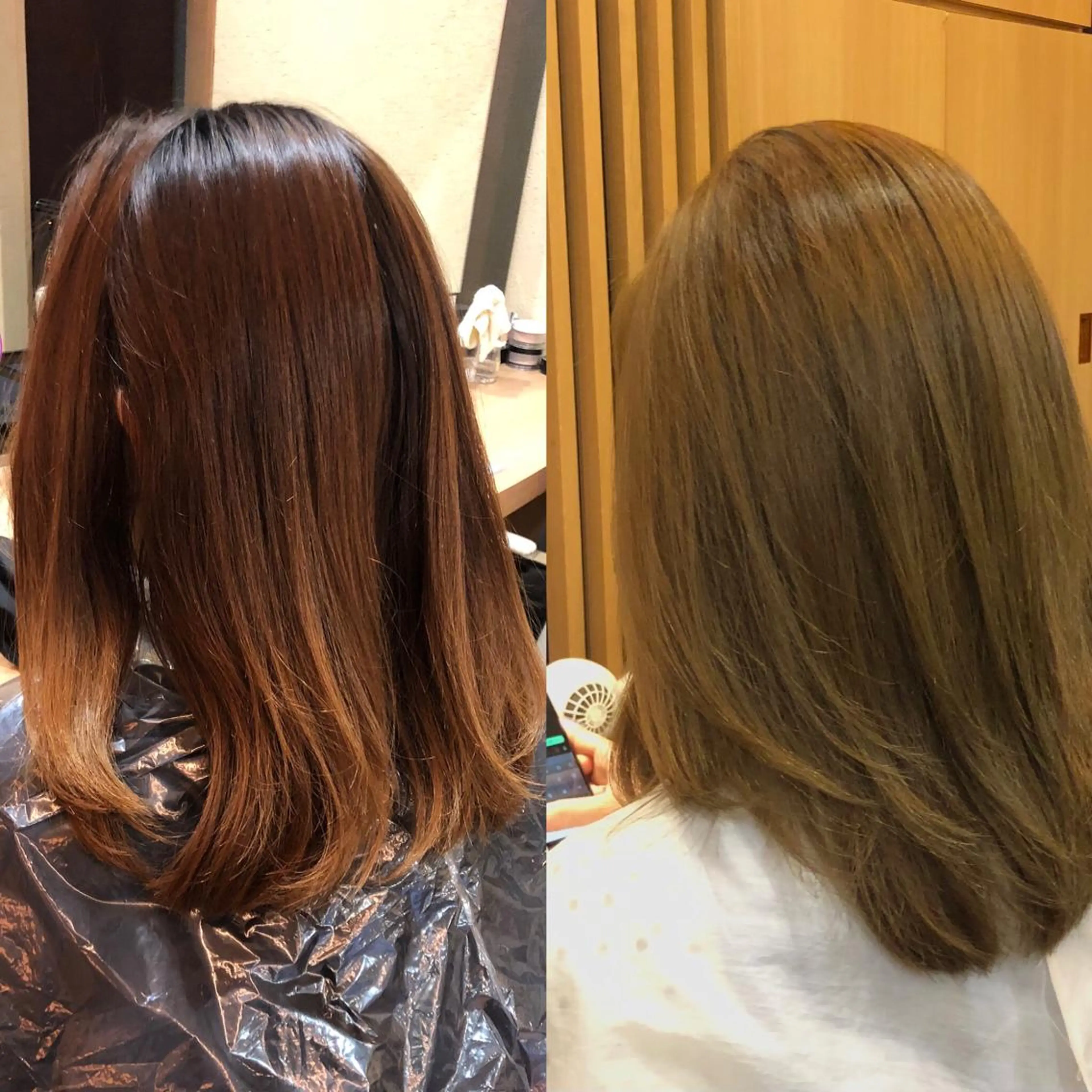 【新規･レディース限定】ダメージレスカラー(白髪染め対応)＋似合わせカットの写真