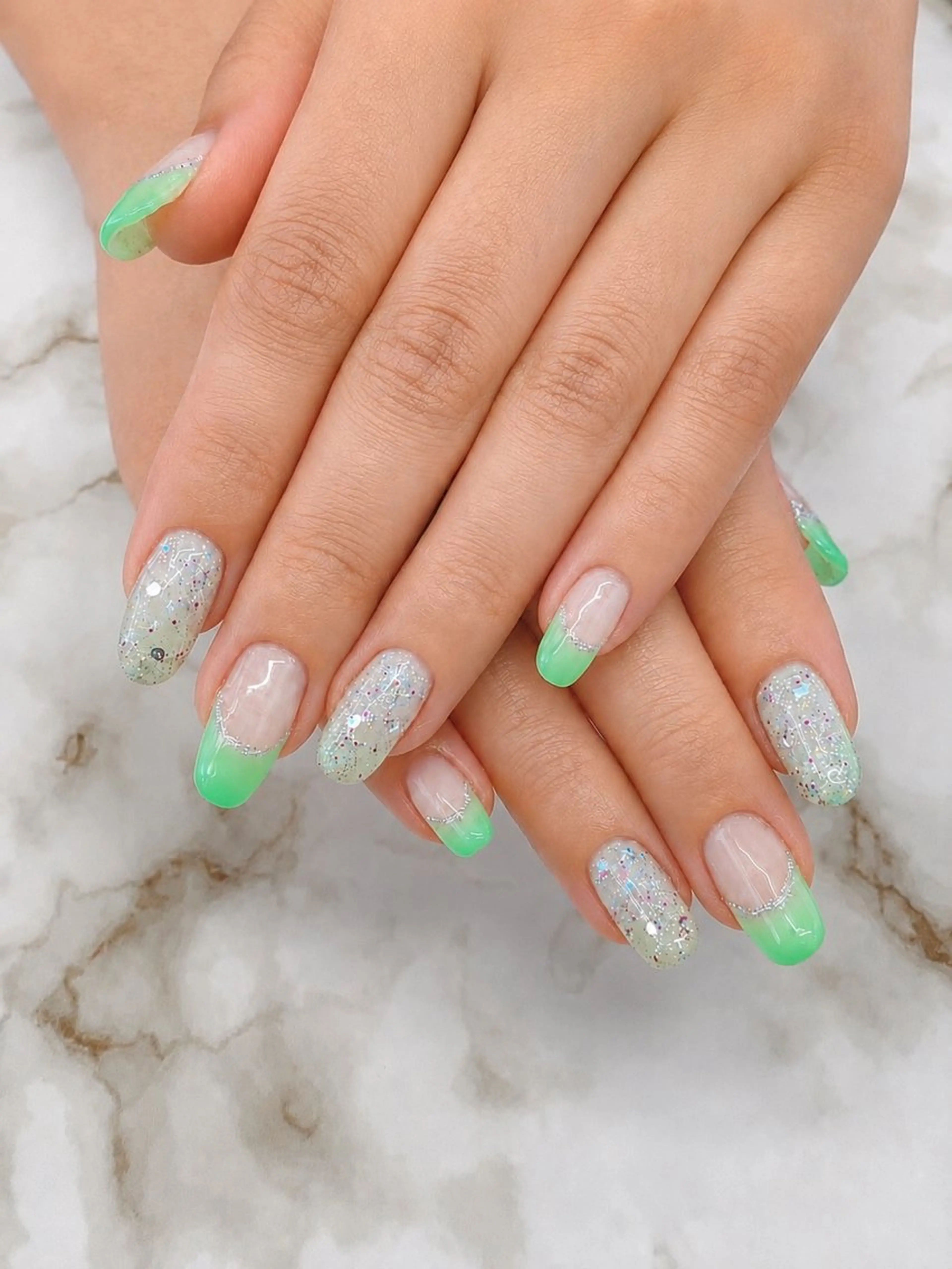 ネイル クリアネイル フレンチネイル ハンドネイル ハンドケア Mamo nail ﾏﾓﾈｲﾙｴｲﾐｰのネイルデザイン
