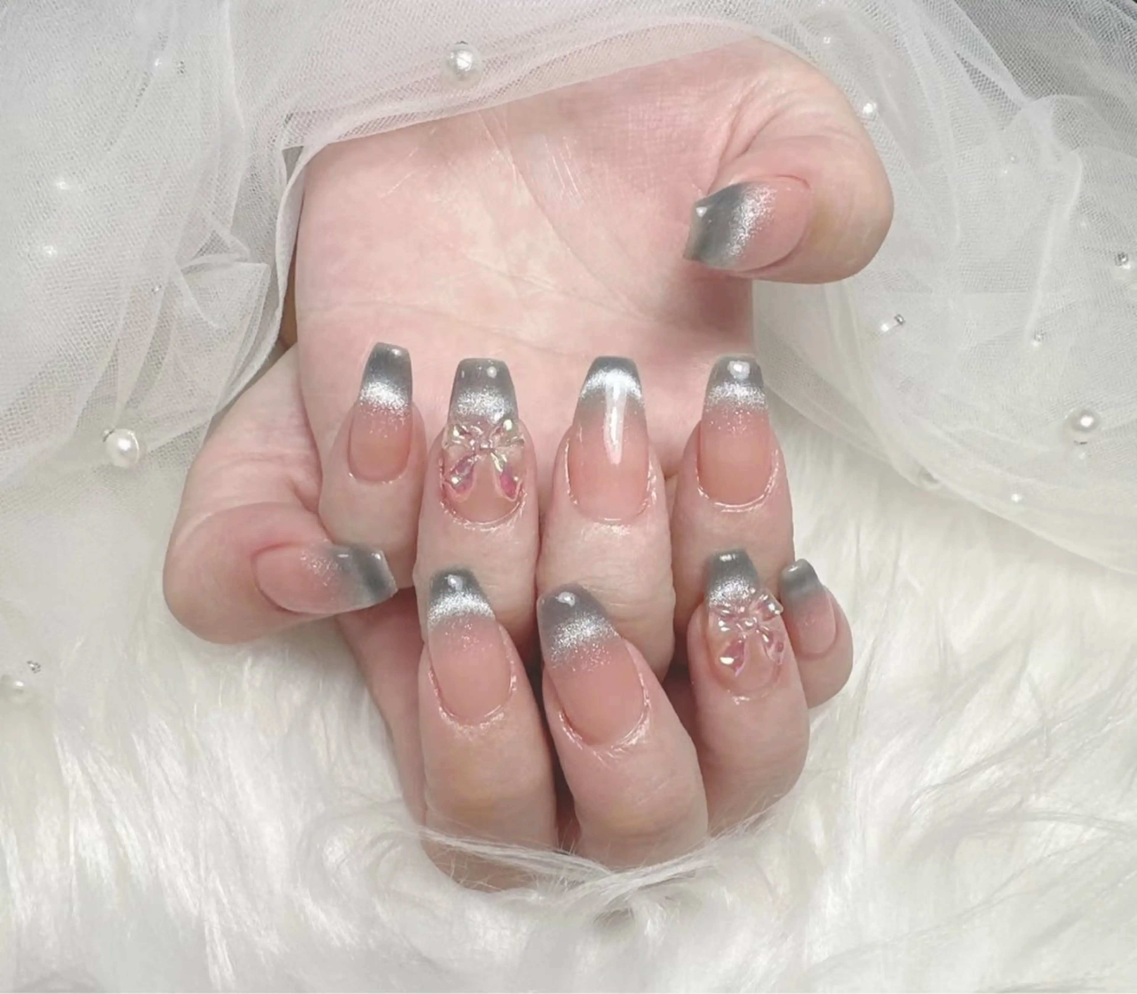 ネイル ハンドネイル ╹◡╹Mimoミモ Eye&Nailのマツエク・マツパデザイン