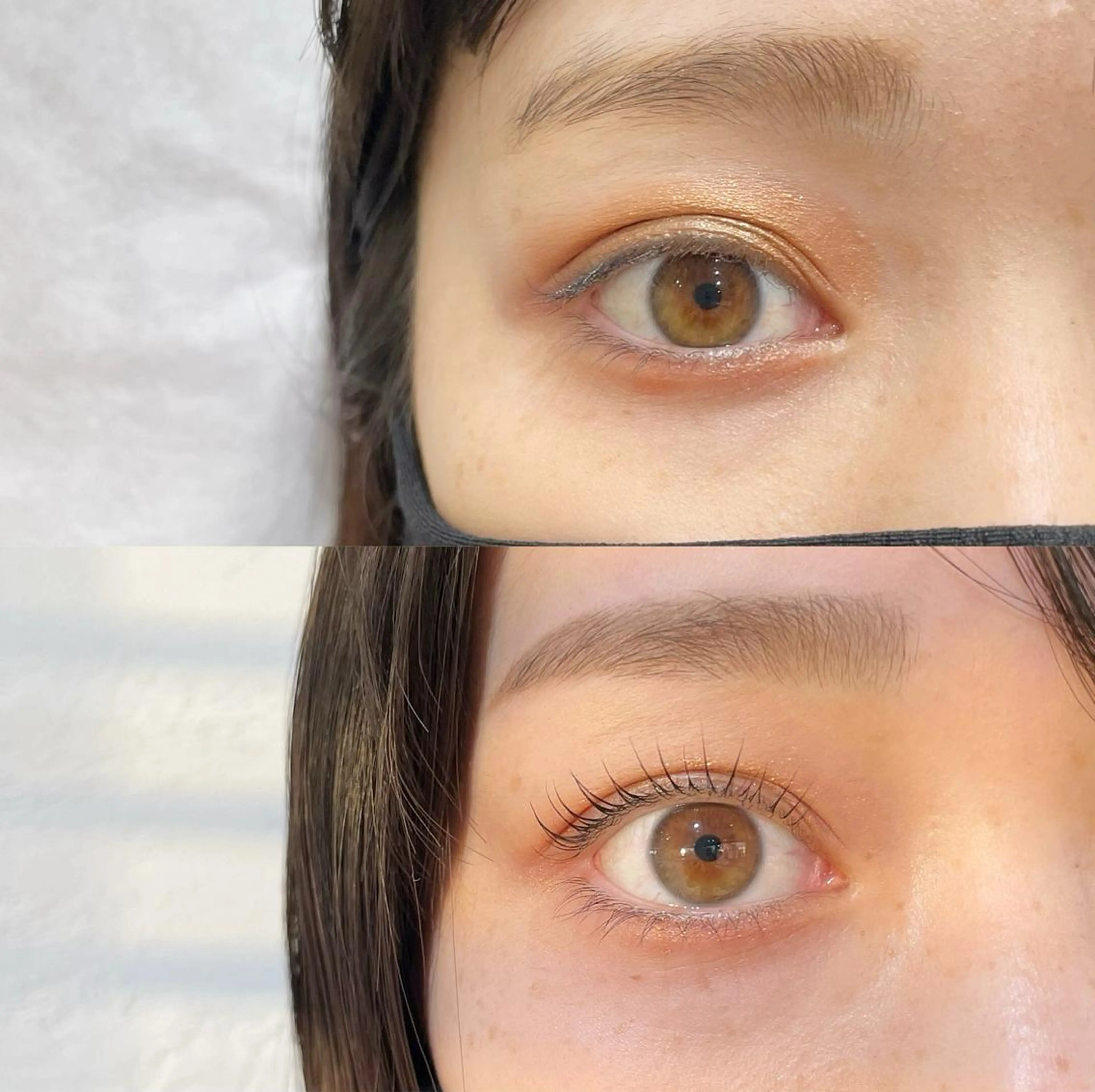 【ご新規様限定🩷】まつげパーマorパリジェンヌ&眉wax コーティング込8500円の写真