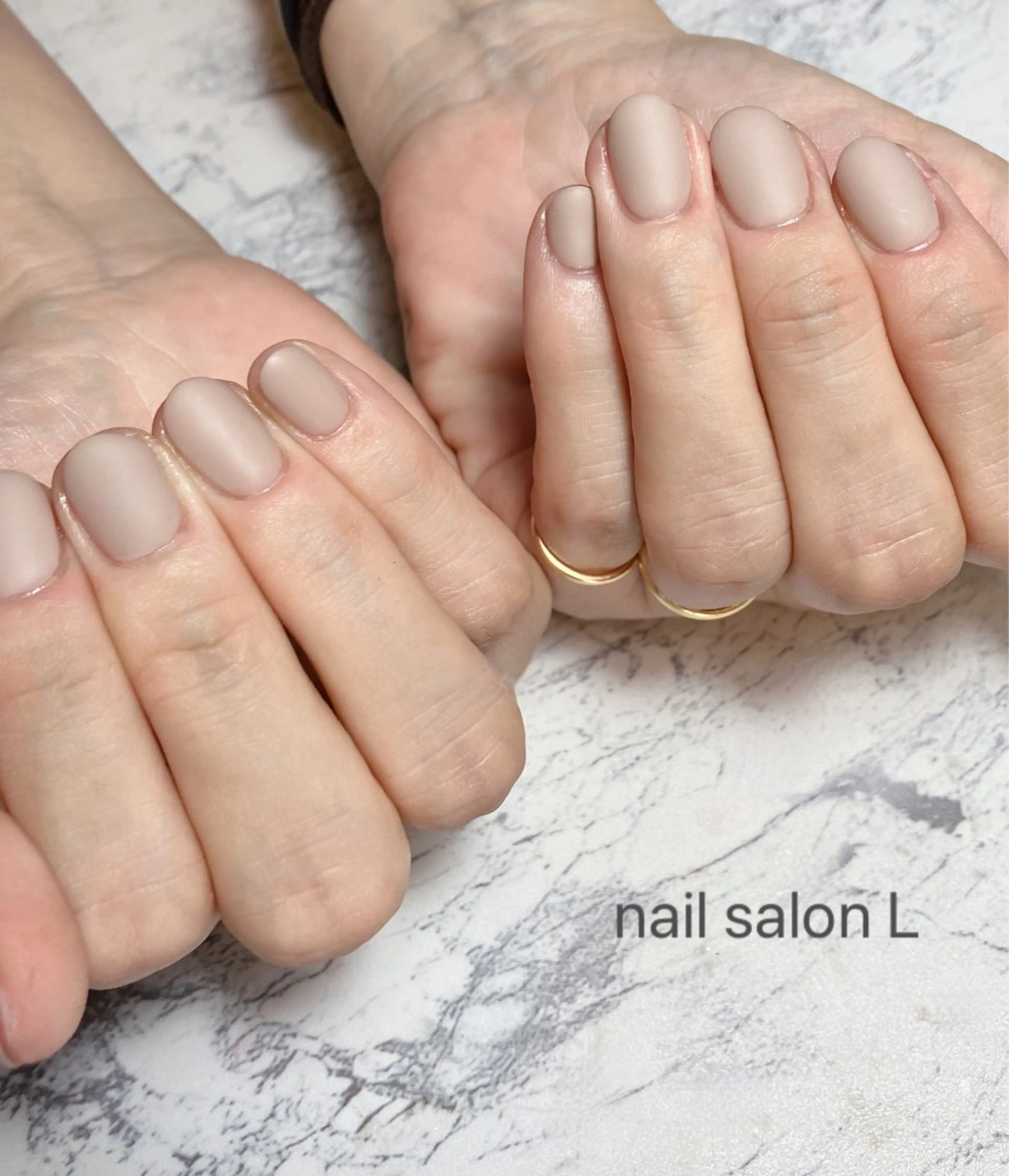 ネイル マットネイル フットネイル 吉川市 ネイルサロンLのネイルデザイン