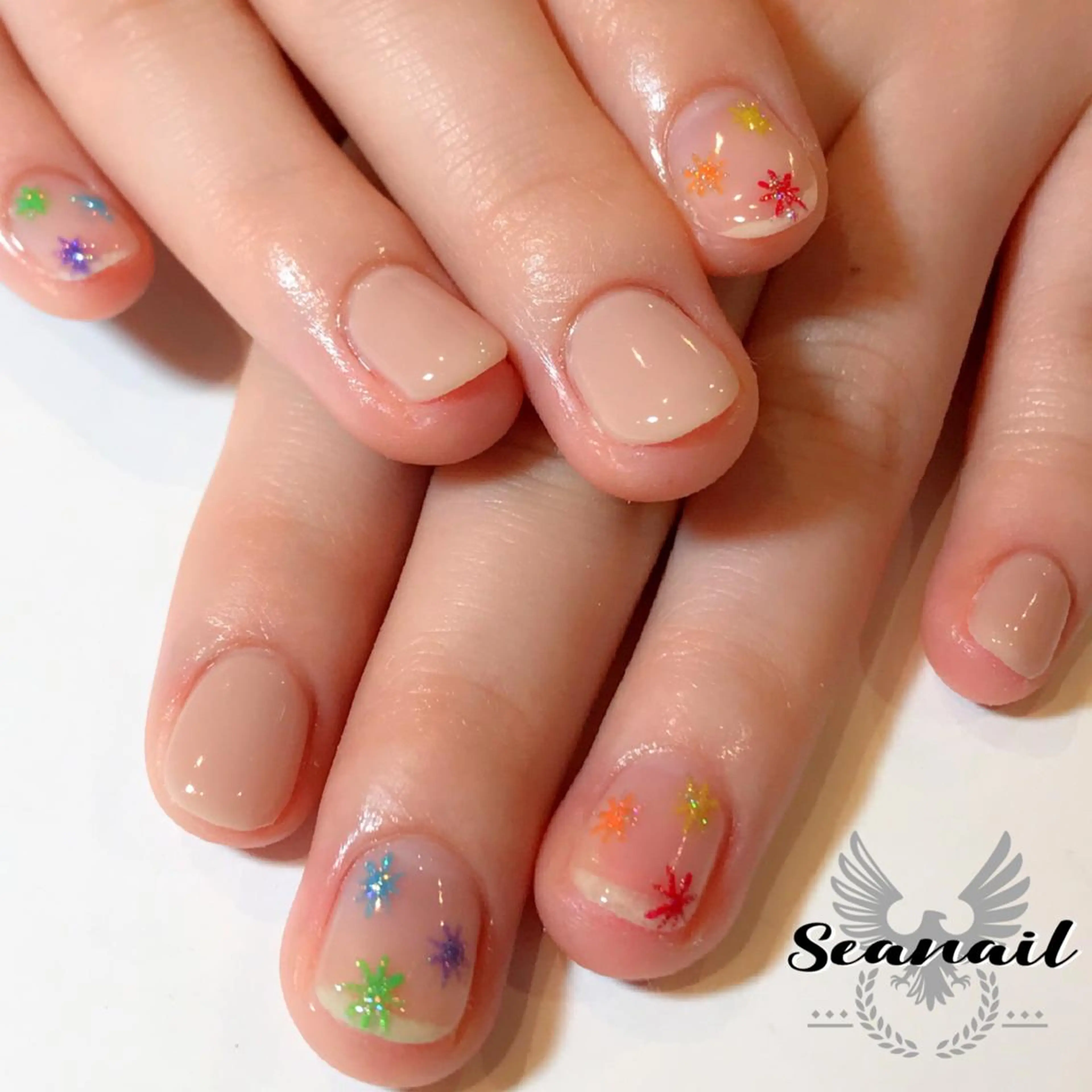 ネイル 小尾 栞のネイルデザイン