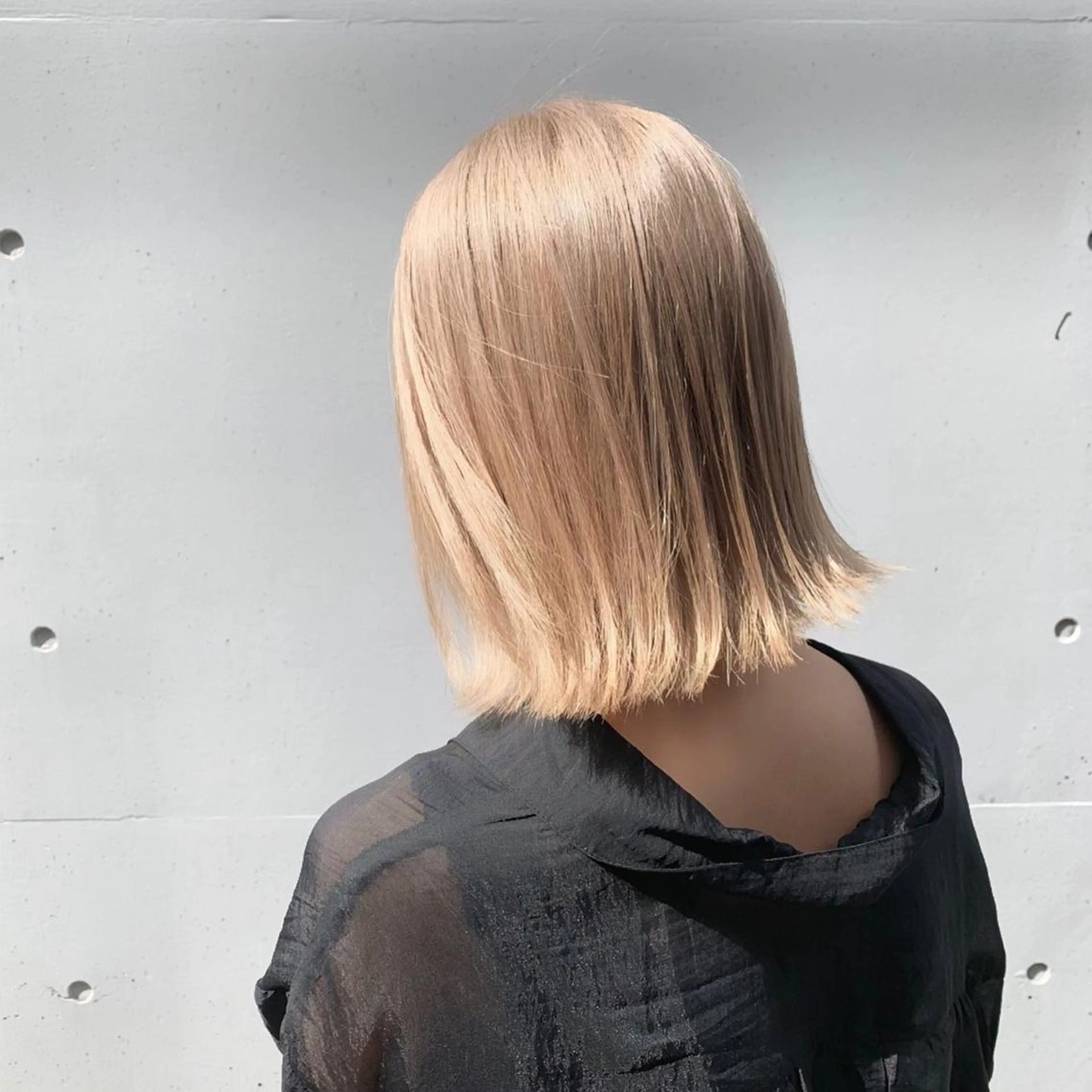 ミディアム カラー カット ヘアカラー トリートメント 垢抜けヘア♡柔らかい カラー/mihoのヘアスタイル