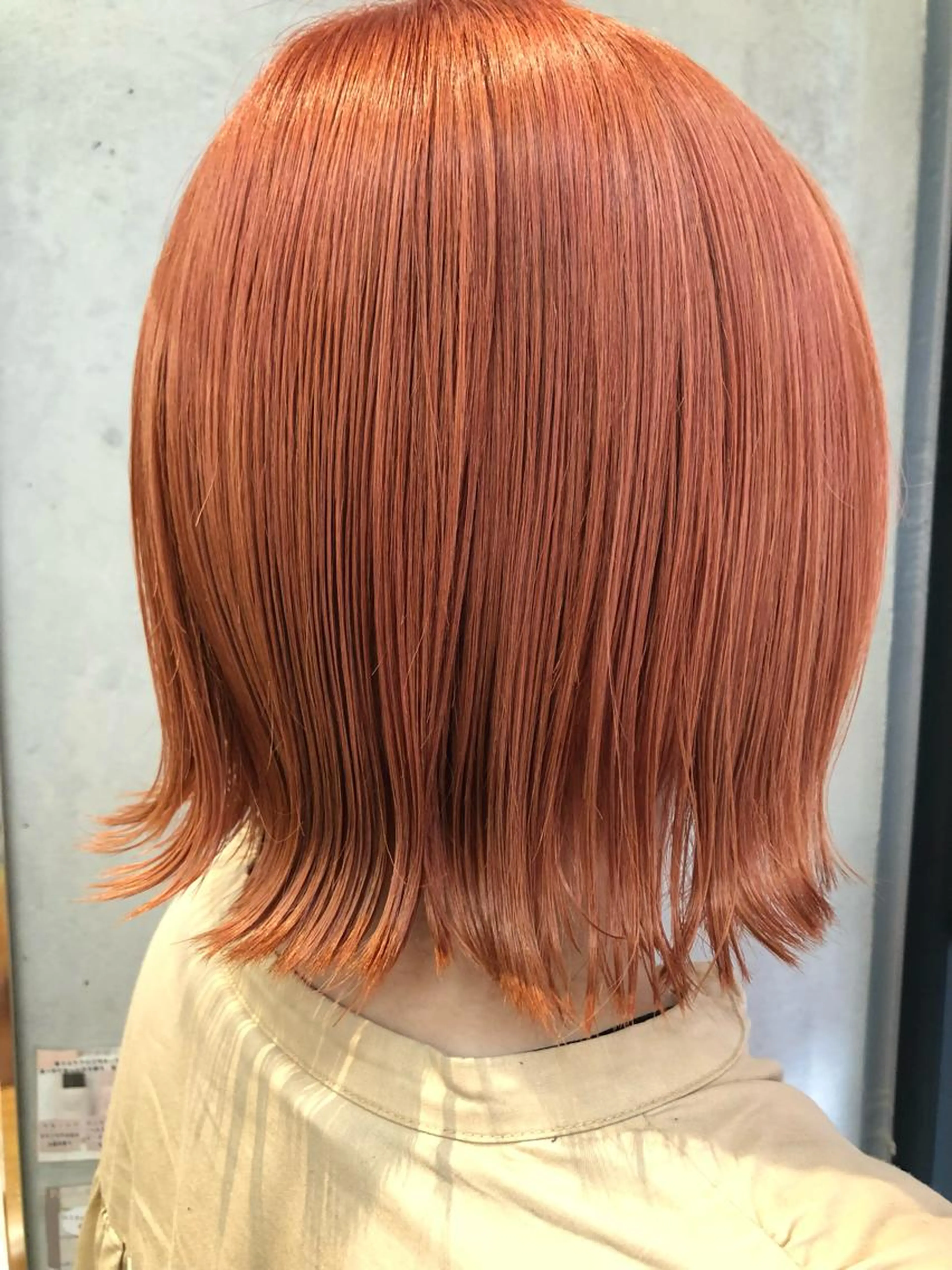 👑minimo限定👑カット＋ダブルカラー＋Aujuaトリートメント🌸〈カット＋全頭ブリーチ＋ワンカラー＋Tr 〉の写真