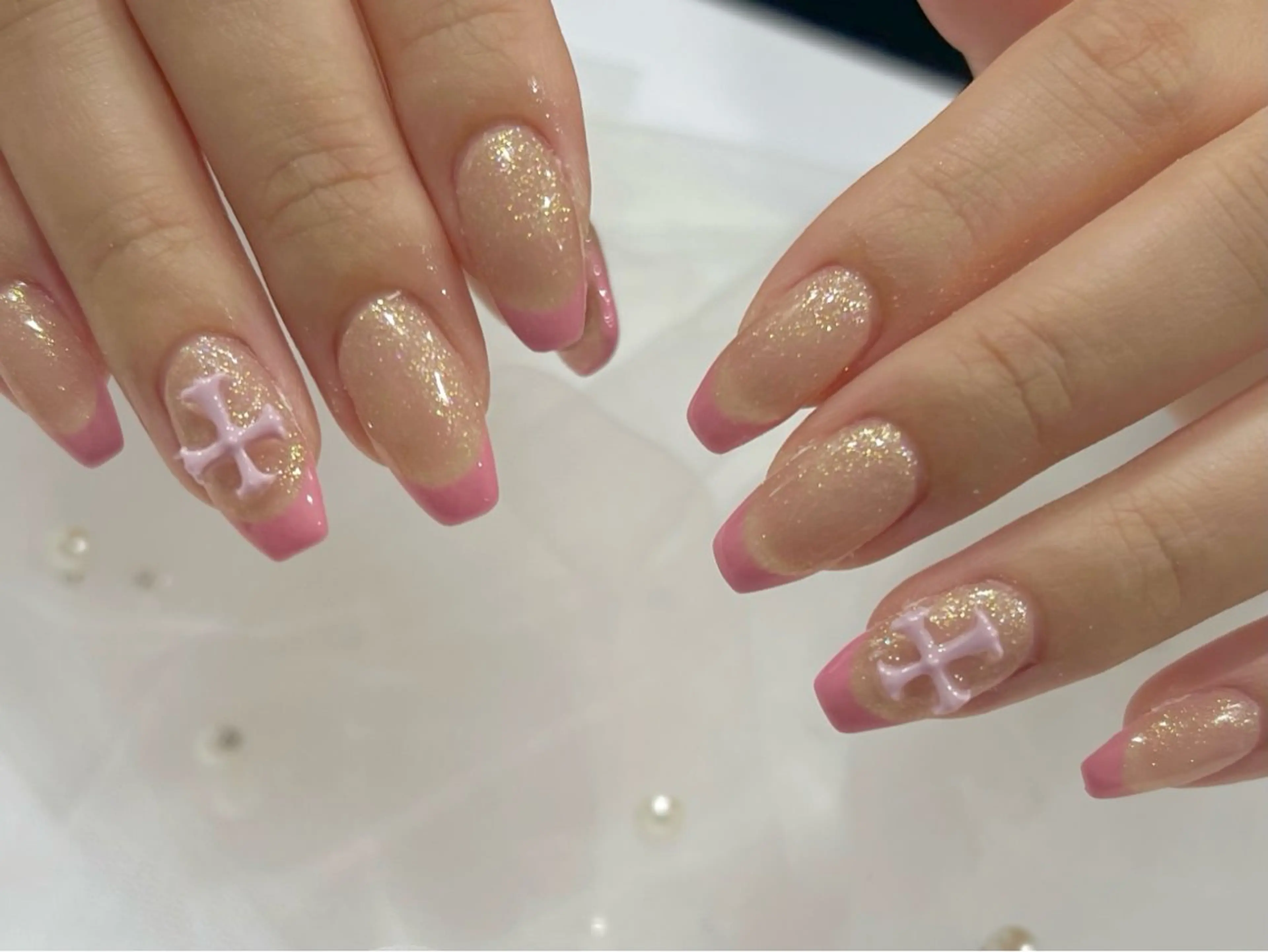 ネイル フレンチネイル 🧡Shine船橋 鳴海🧡のネイルデザイン