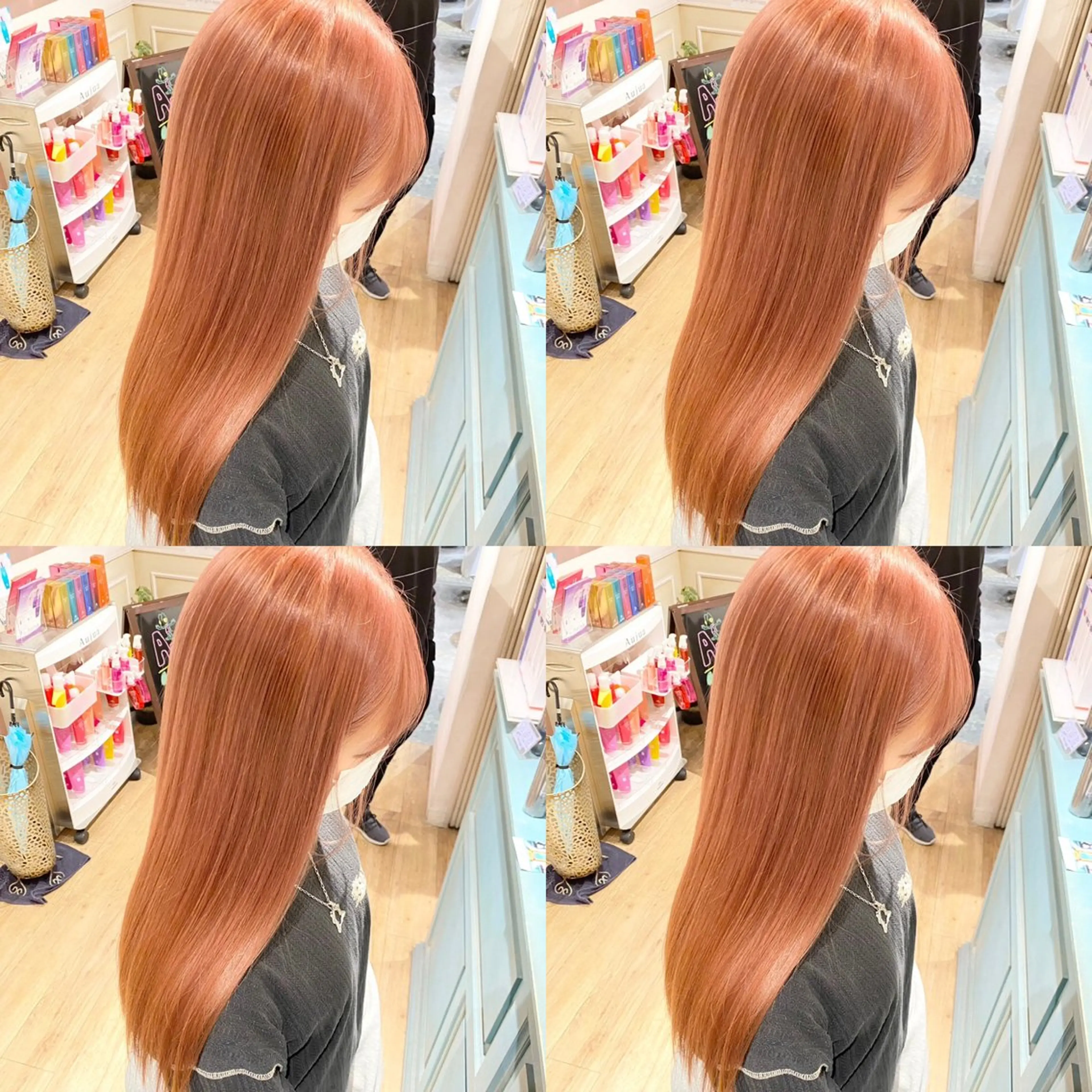 ロング カラー レイヤーカット/ 縮毛矯正🇰🇷早坂のヘアスタイル