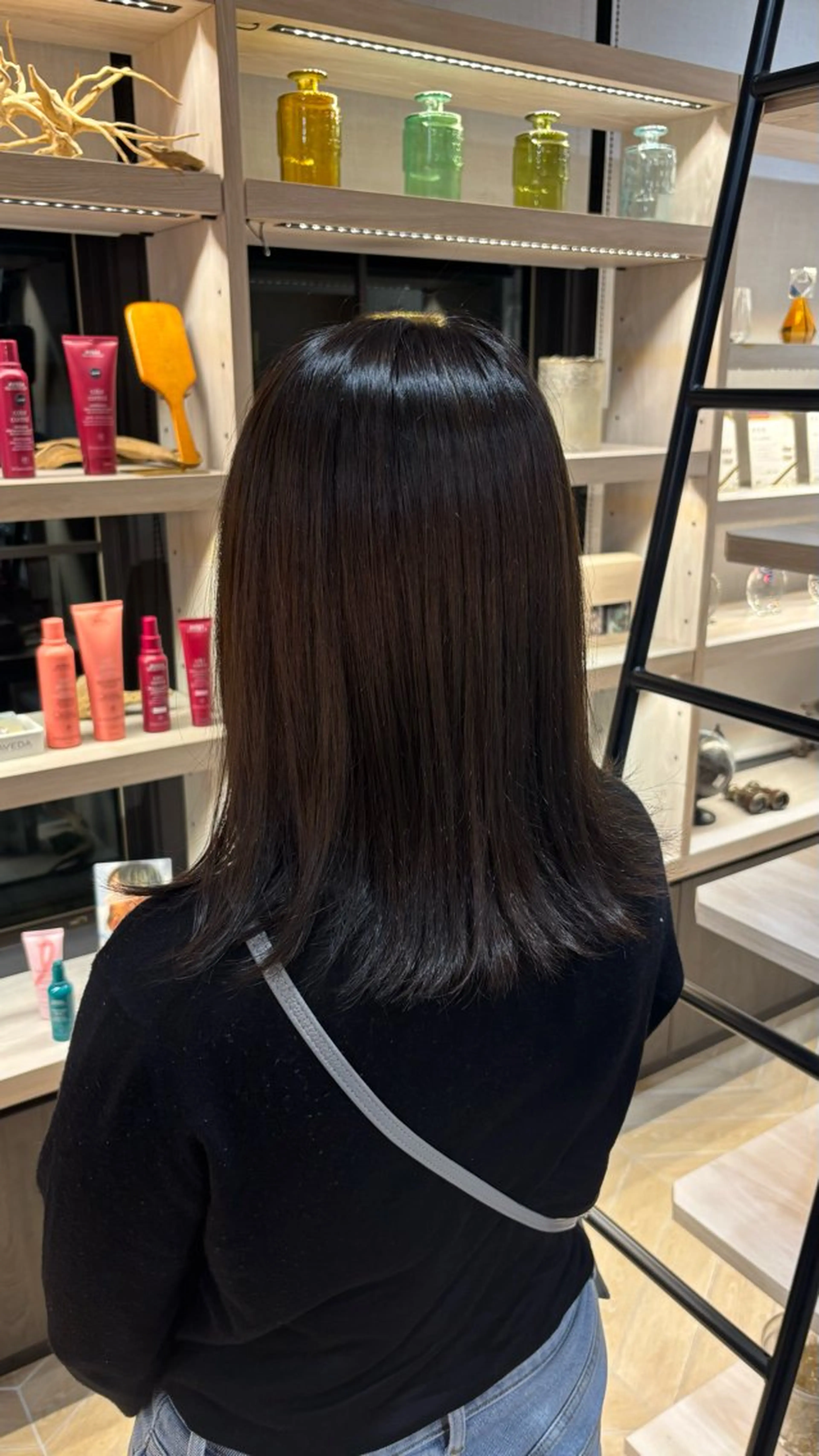 カラー 小川 優衣のヘアスタイル