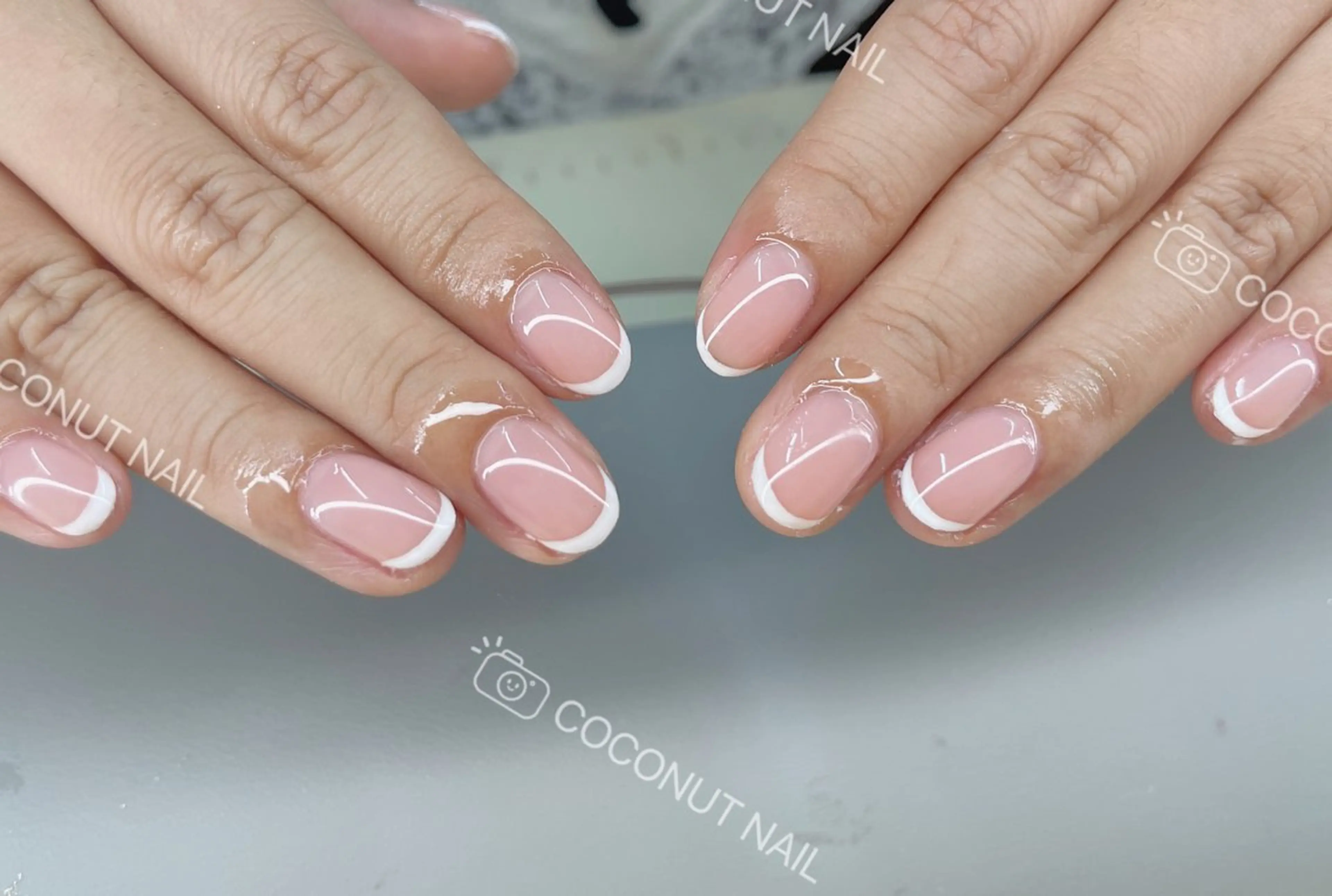 ネイル ハンドネイル 神田 ココナッツのネイルデザイン