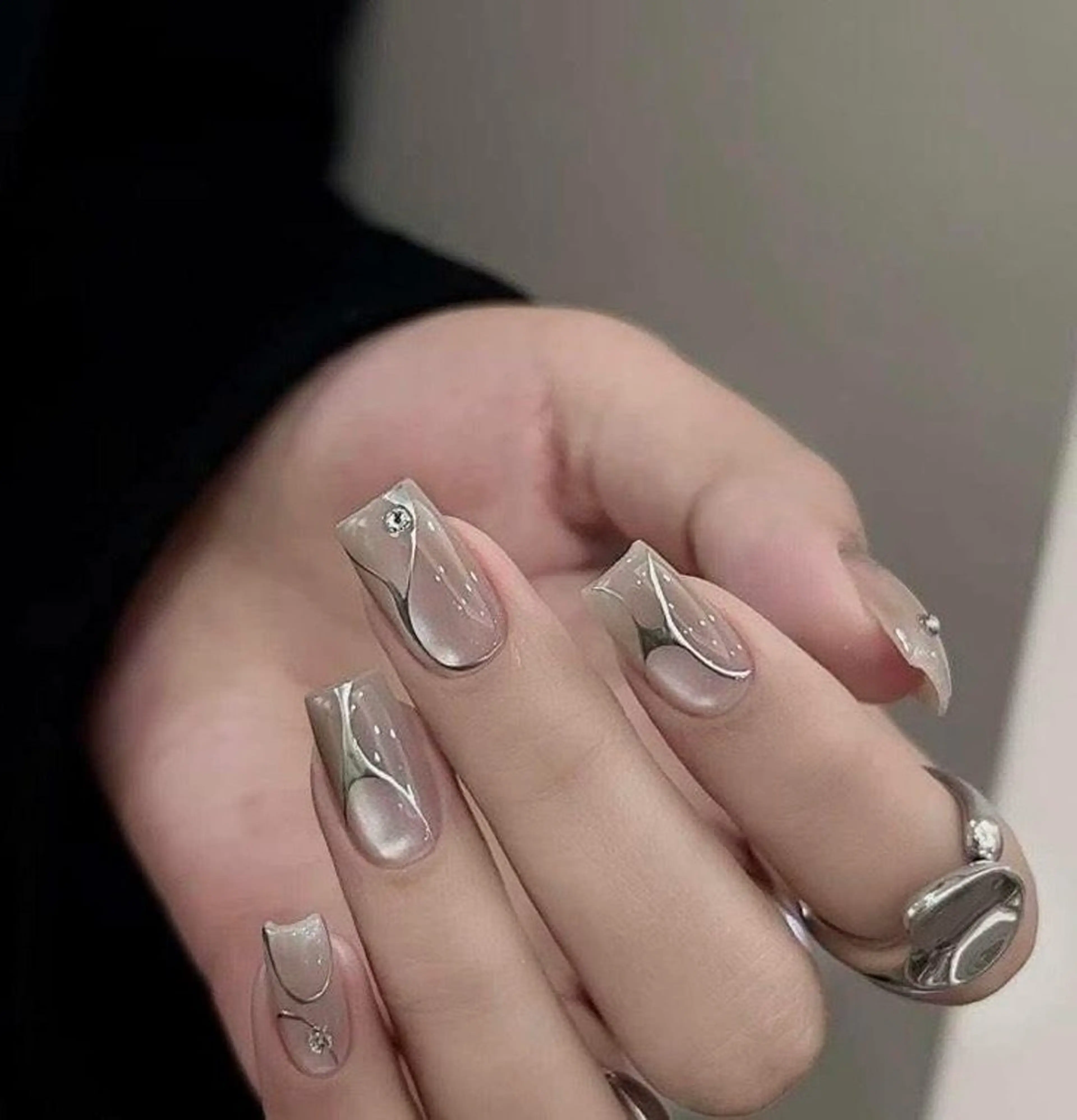ネイル アートネイル シンプルネイル HerNails  Yokosukaのネイルデザイン