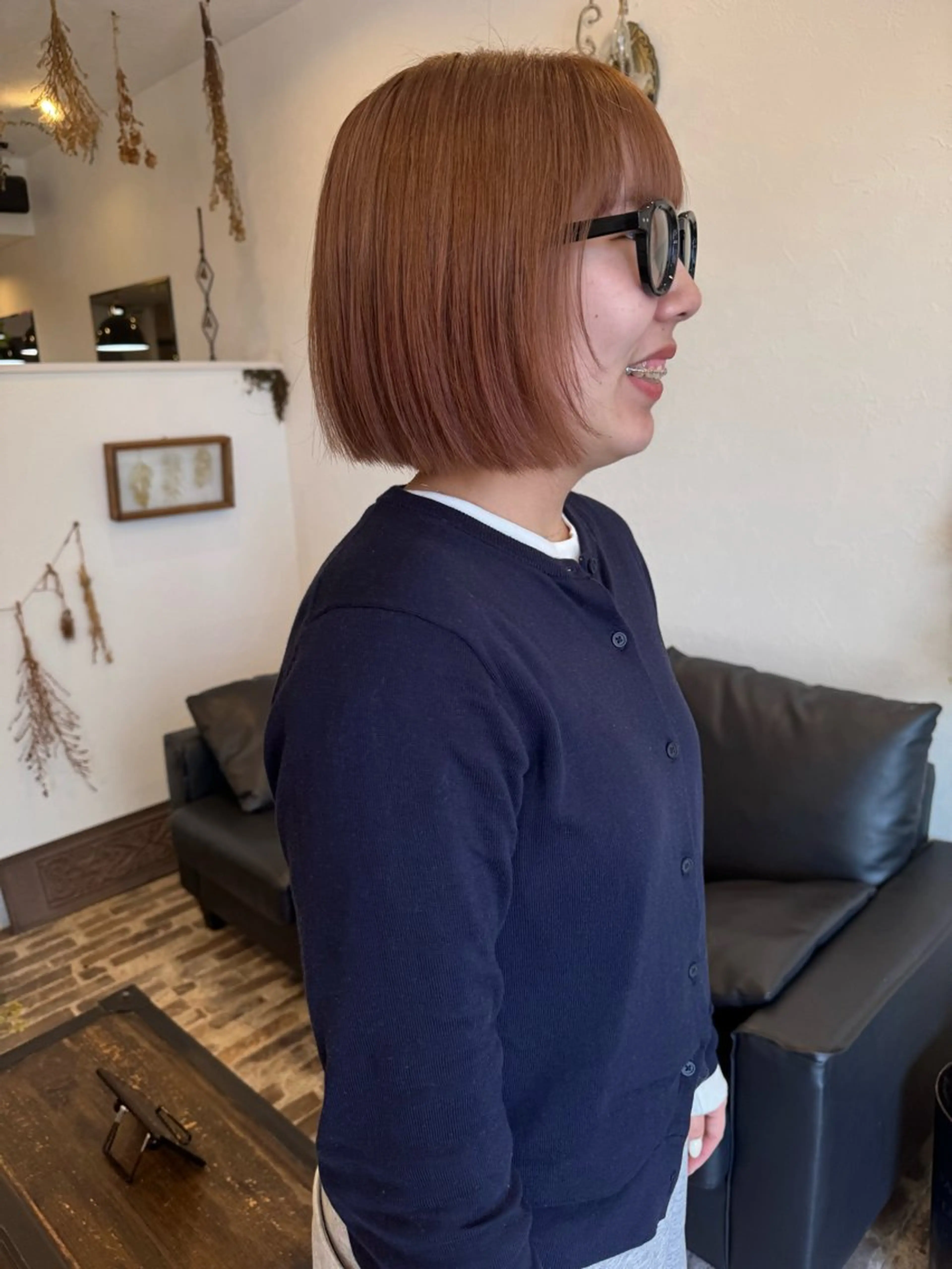 ショート カラー ベージュカラー オレンジ オレンジベージュ ヘアカラー m ā l o.🌷 サカモトマイコのヘアスタイル