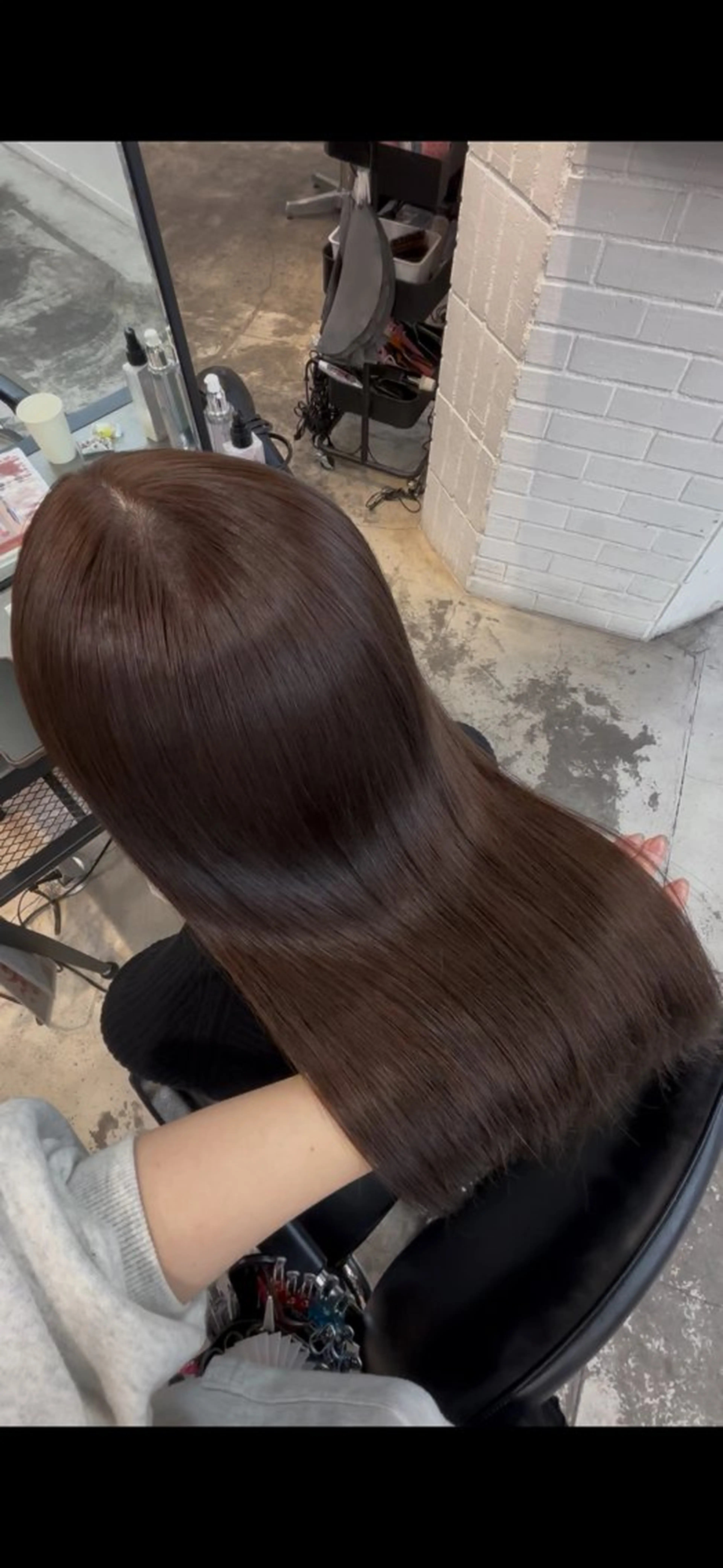 ロング カラー ヘアカラー 縮毛矯正 トリートメント ダメージレス艶髪 🦋MISAKI🦋のヘアスタイル