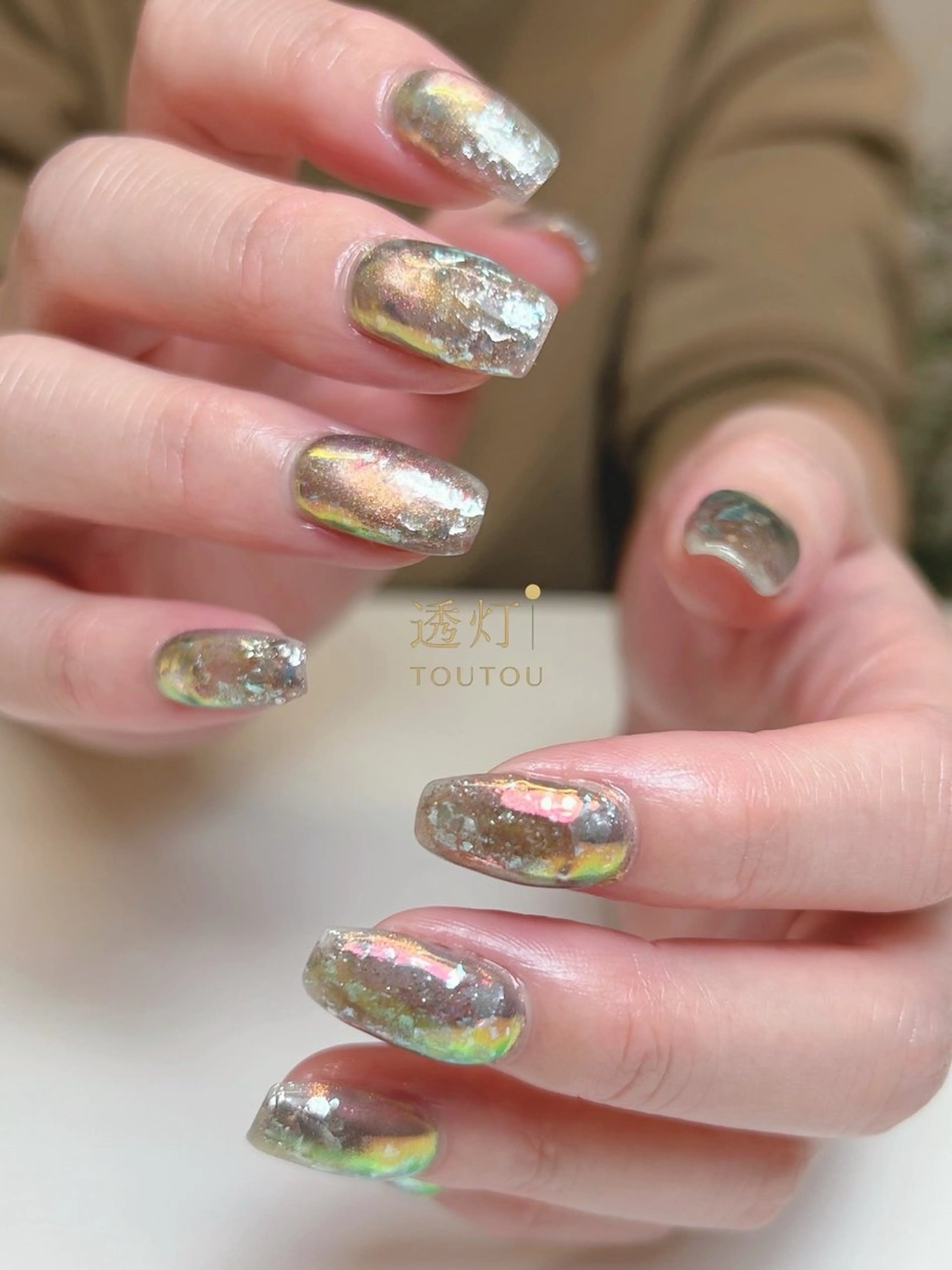 ネイル ハンドネイル 透灯 TOUTOU 🪄のネイルデザイン