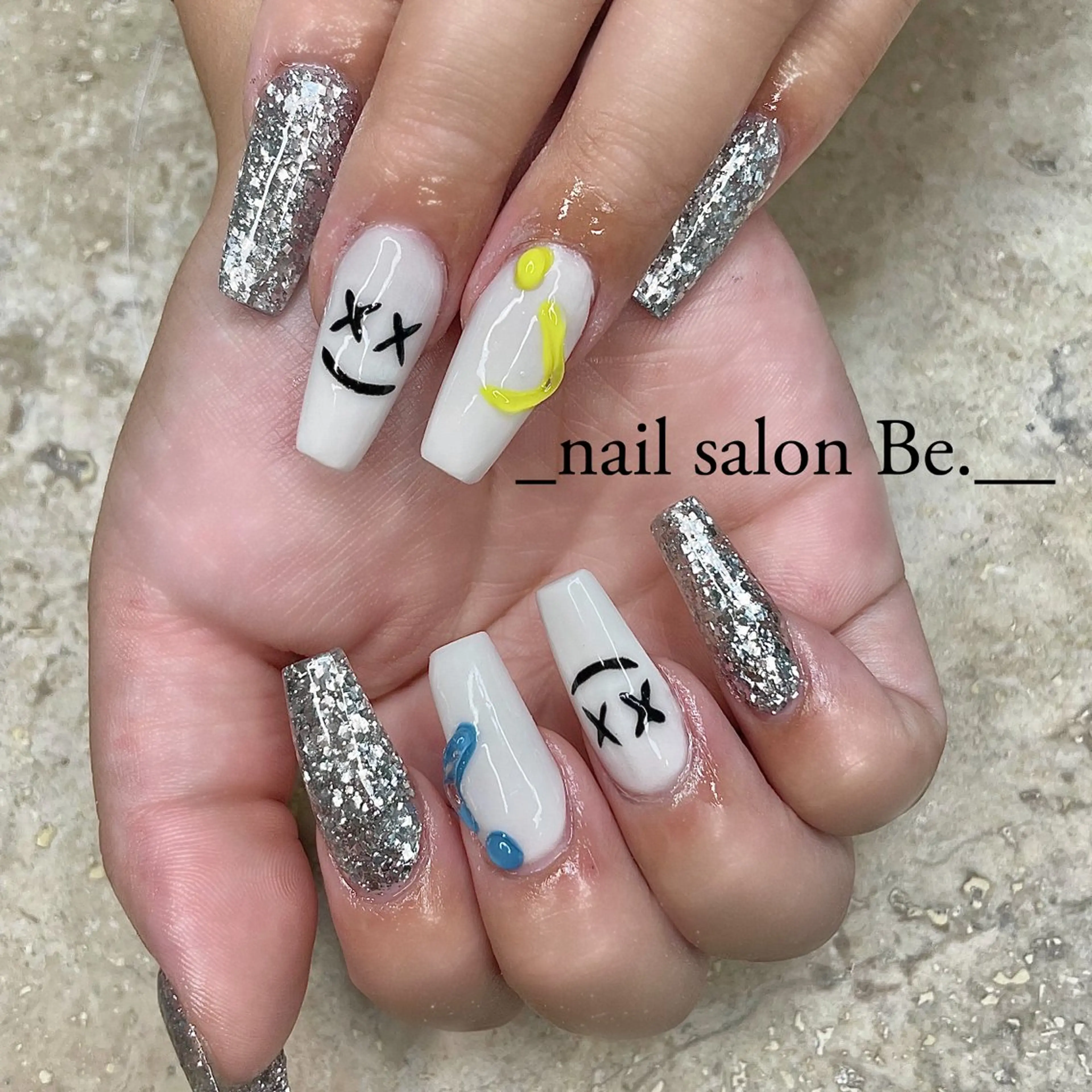 ネイル スカルプネイル nail salon Be.のネイルデザイン