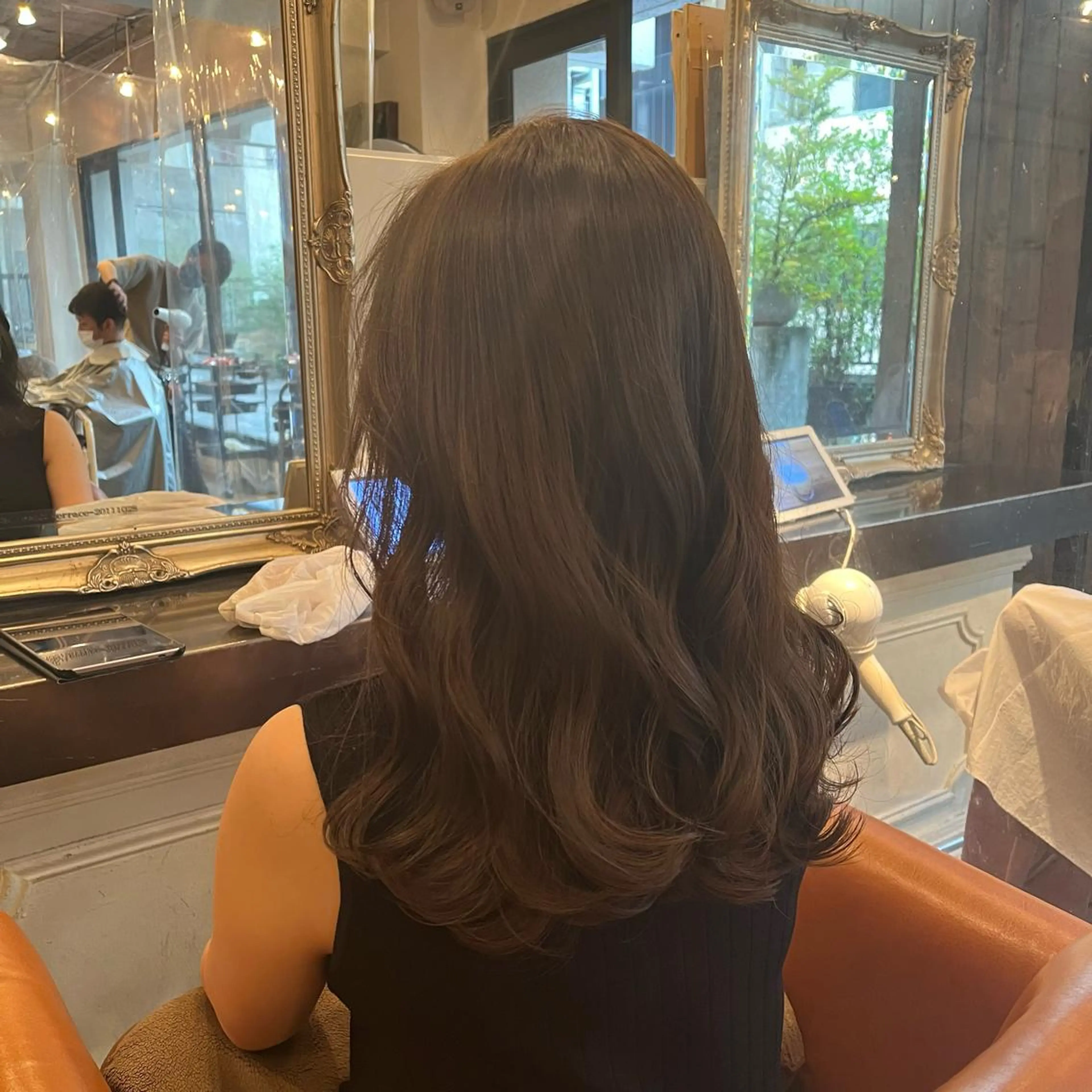 セミロング トリートメント 髪質改善/shuki 韓国/代表取締役のヘアスタイル