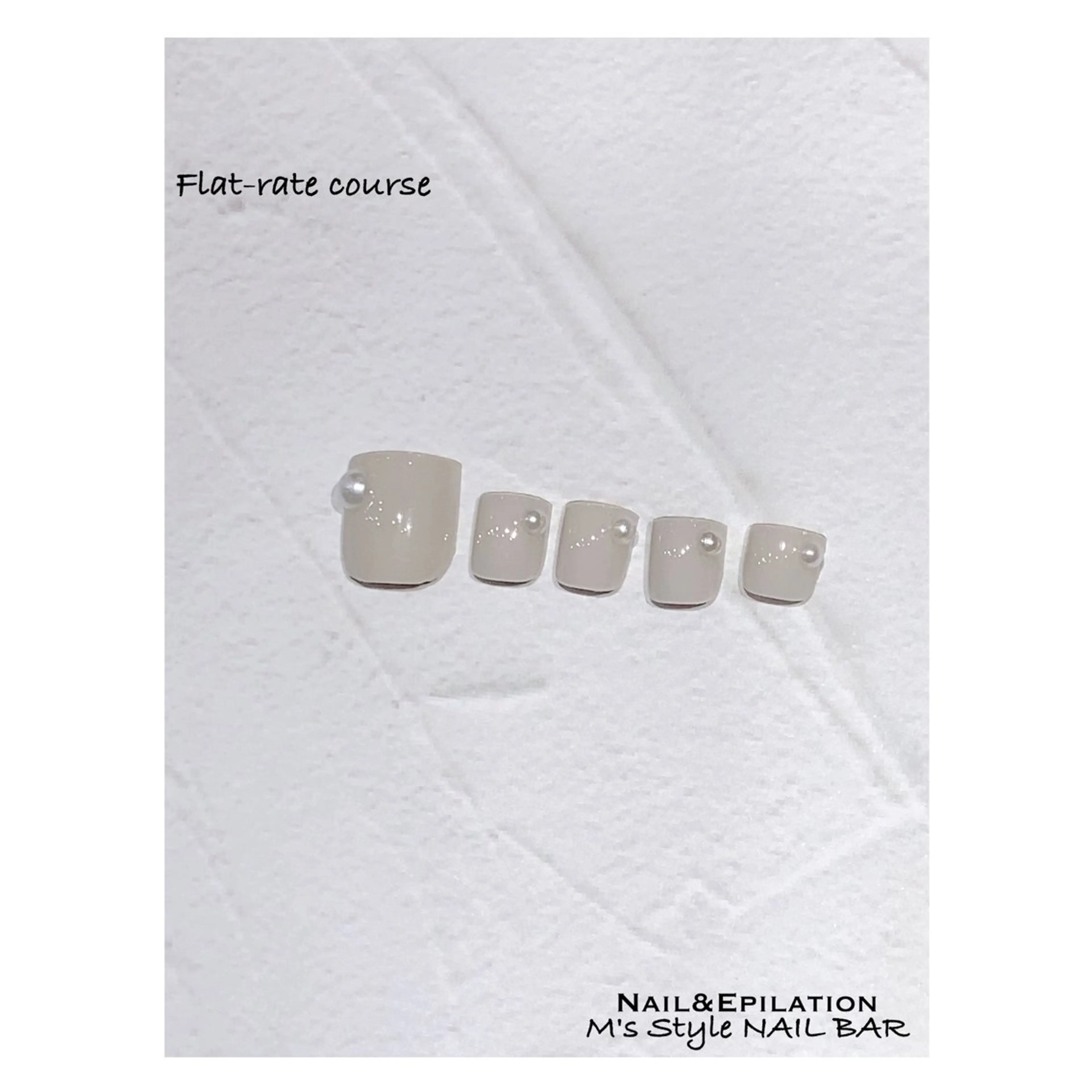 ネイル 成人式 フットネイル フレンチネイル ジェルネイル 韓国ネイル フットネイル M's Style NAIL BARのネイルデザイン