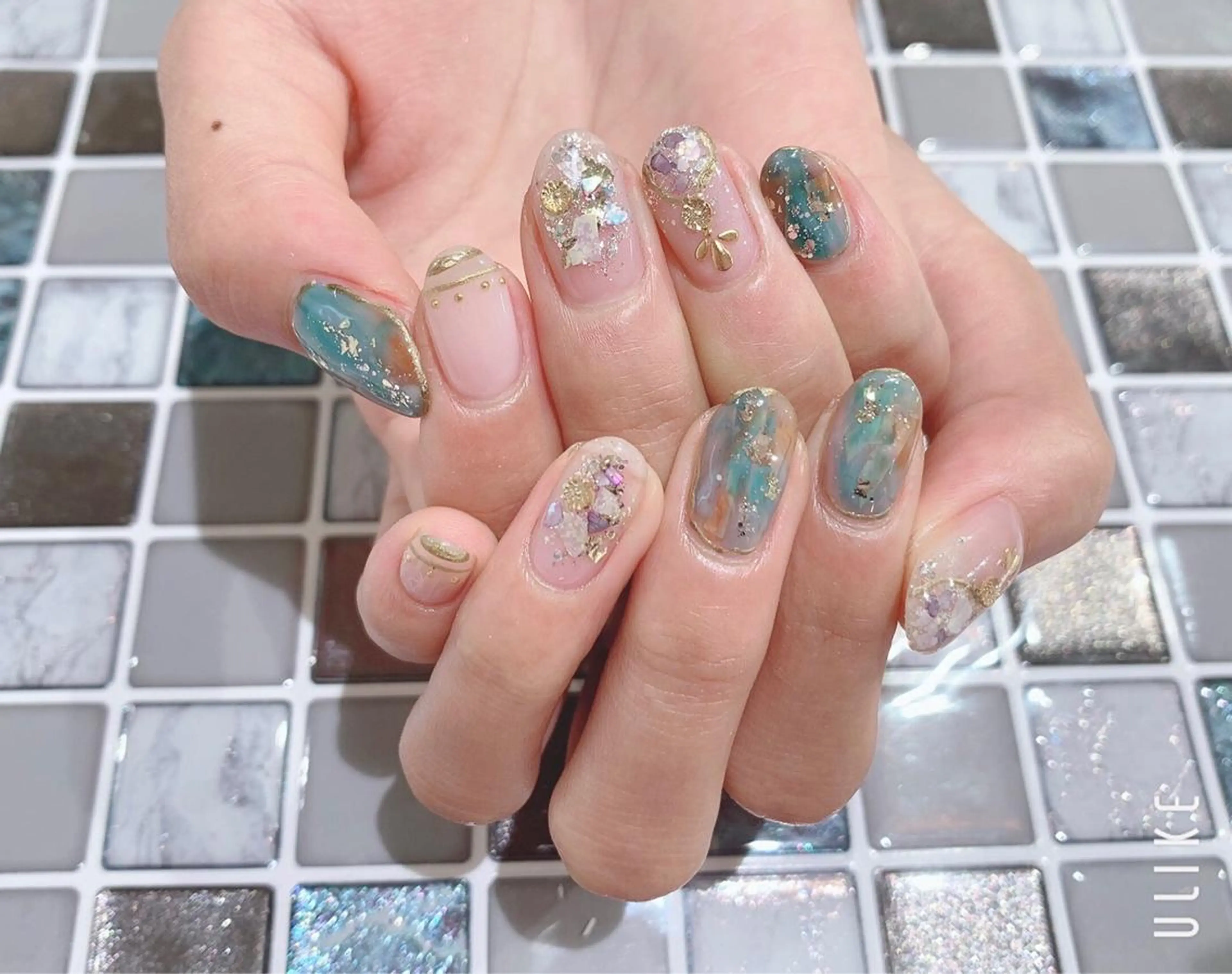 ネイル 舞田 苑香のネイルデザイン