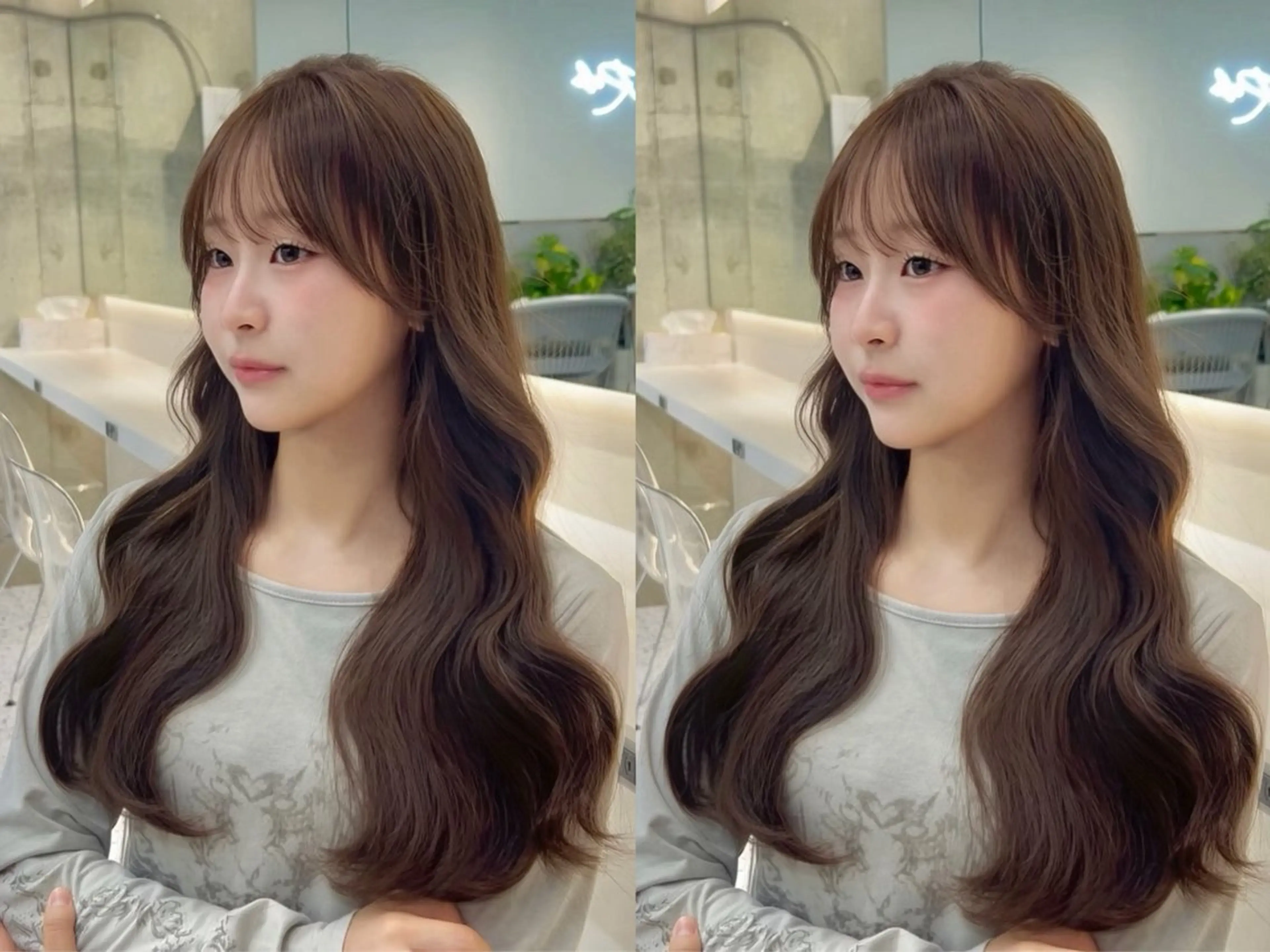 ロング レイヤーカット カット ヘアカラー 🎀透明感カラー shizuka🎀のヘアスタイル