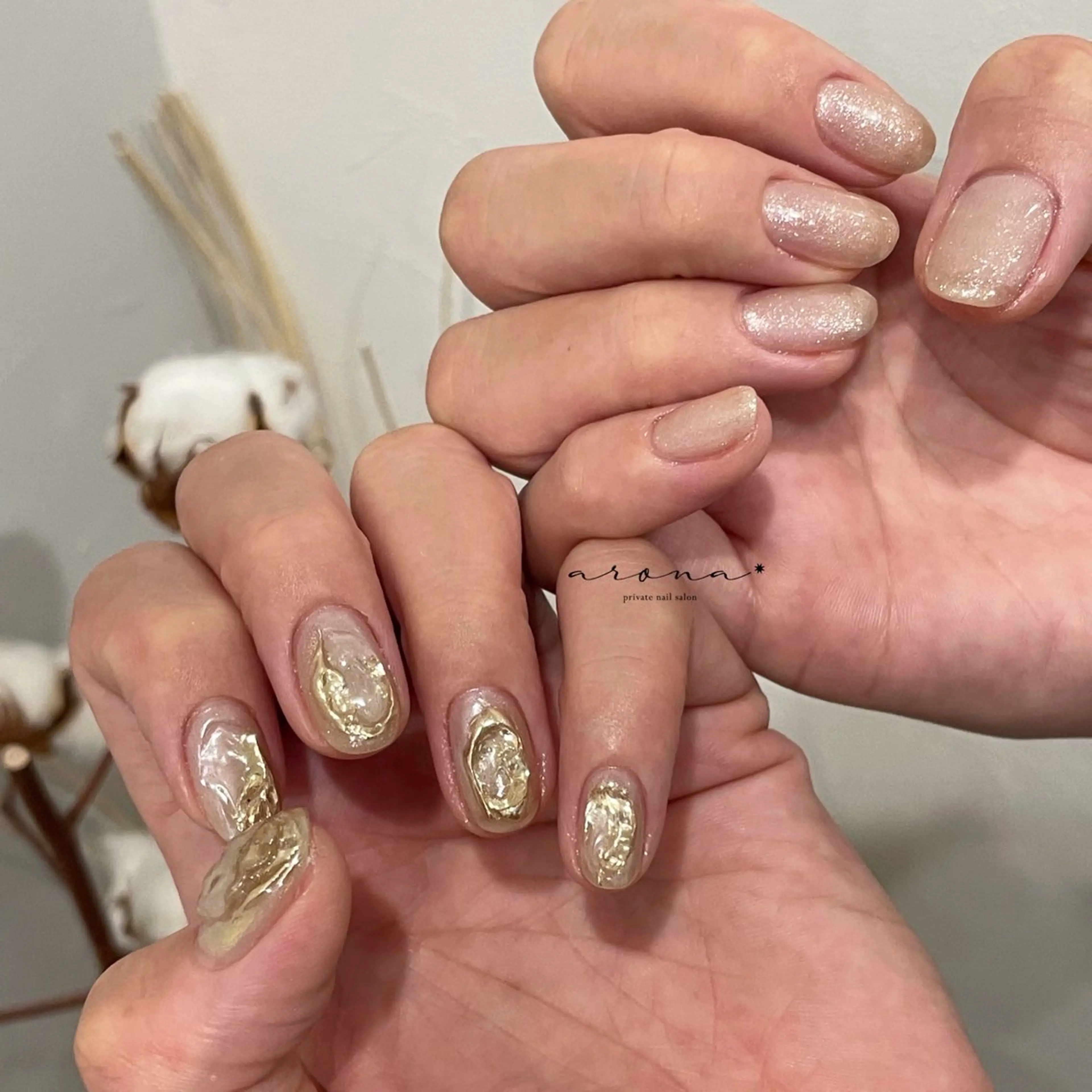 ネイル アートネイル ハンドネイル nail salon ✷aronaのネイルデザイン