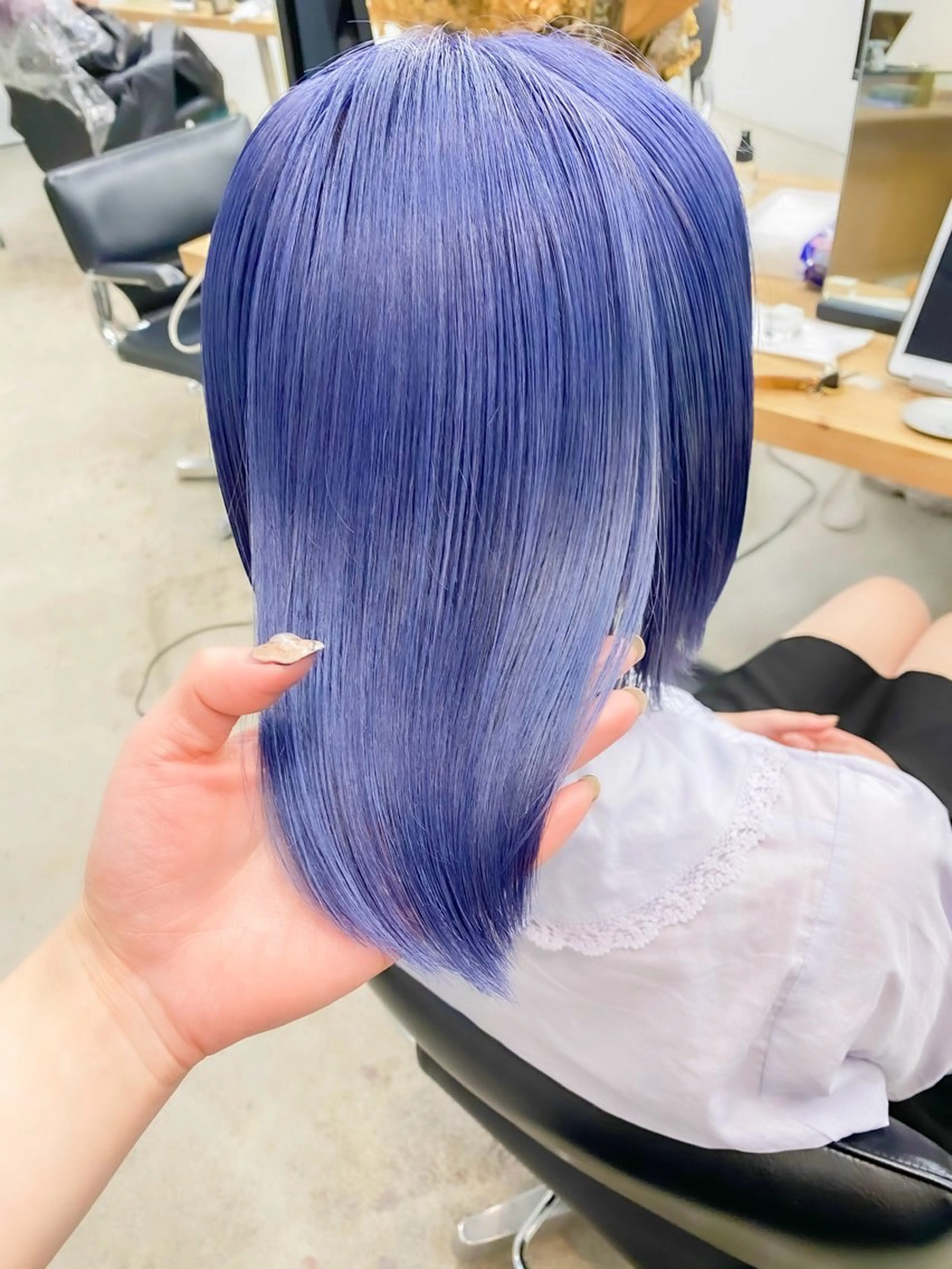 ミディアム ハイトーン🫧艶髪 MAIKAのヘアスタイル