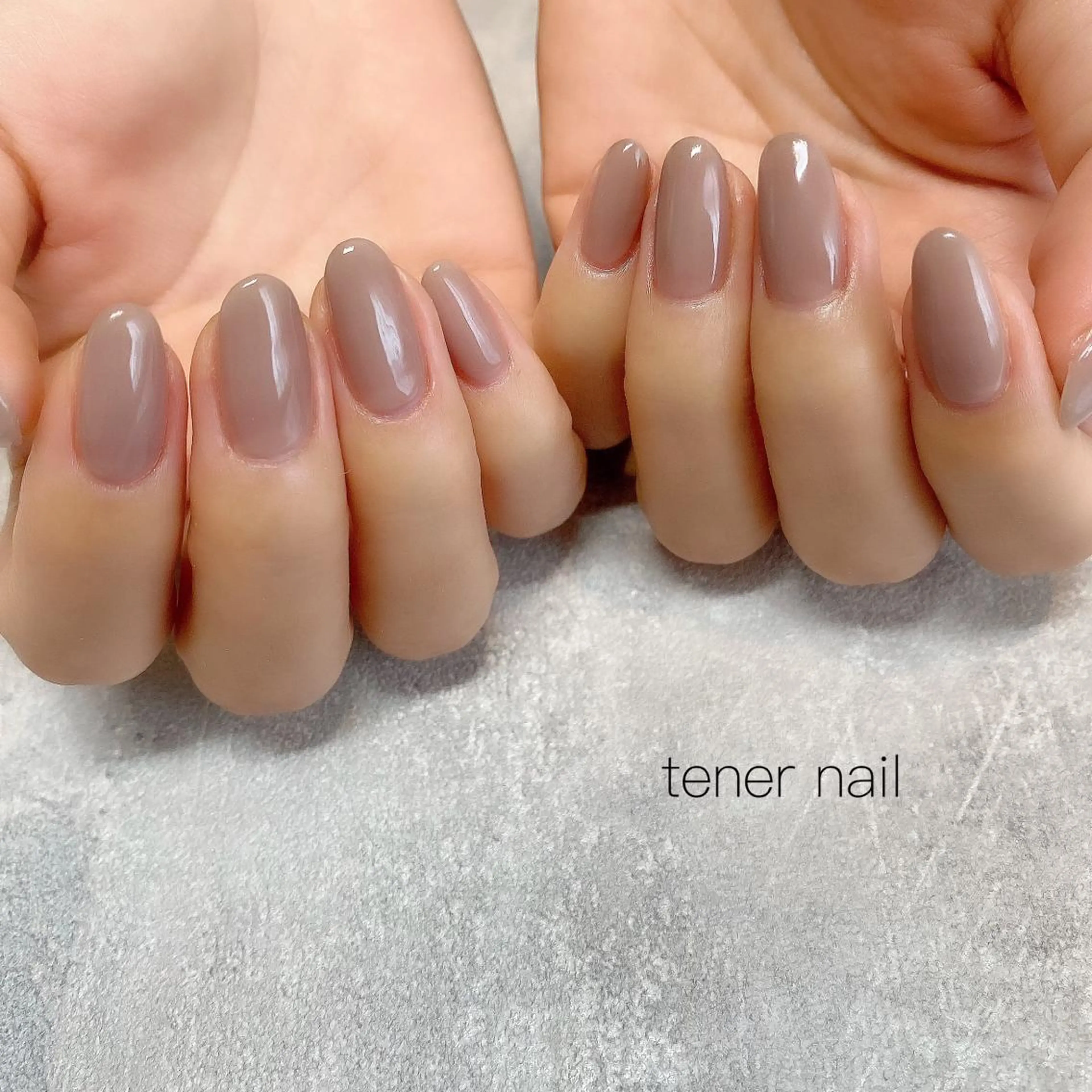 ネイル ワンカラーネイル テネルネイル tener nailのネイルデザイン